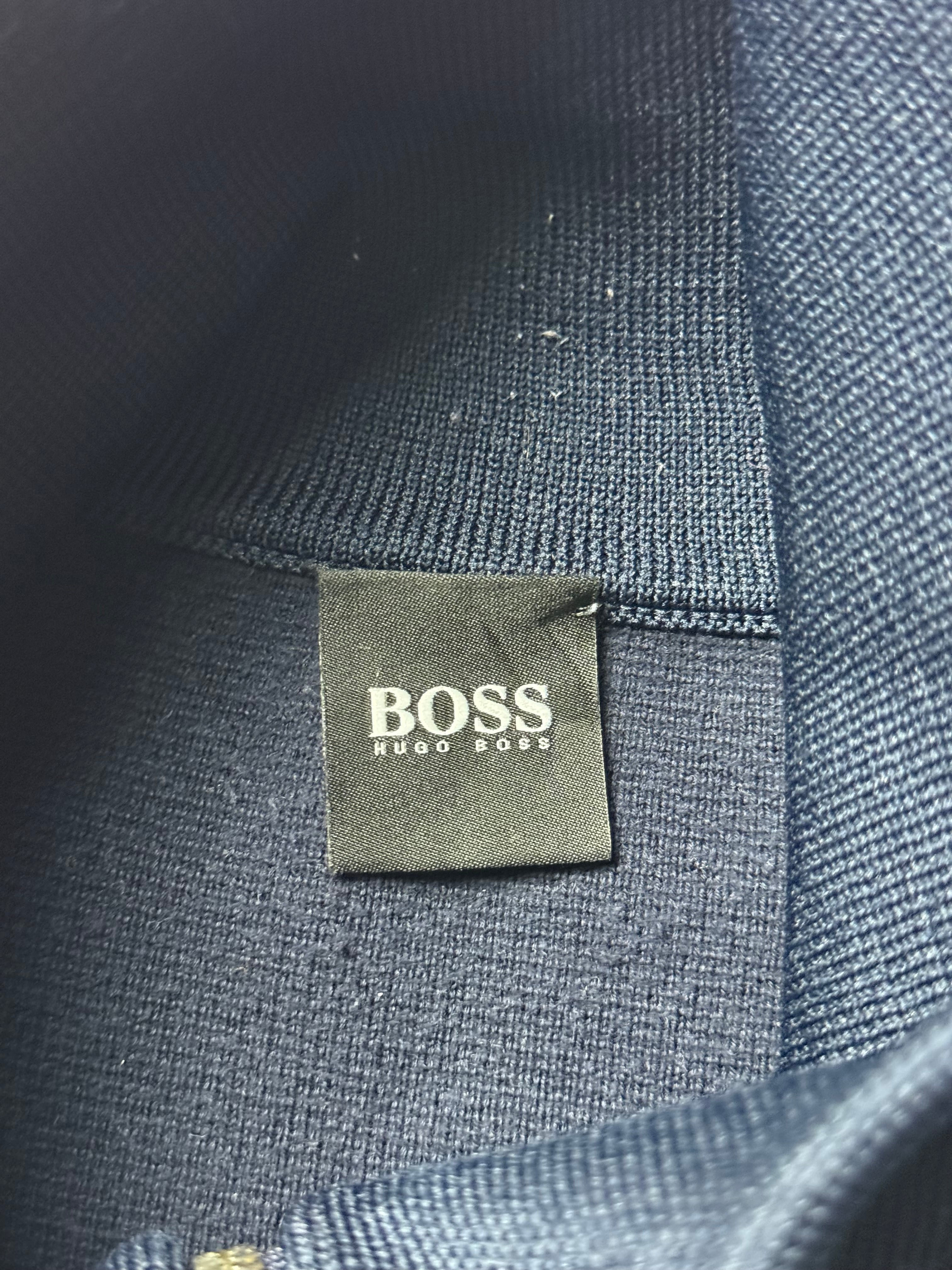 Hugo Boss Navy Blue Sweater (L) *Használt - Kiváló