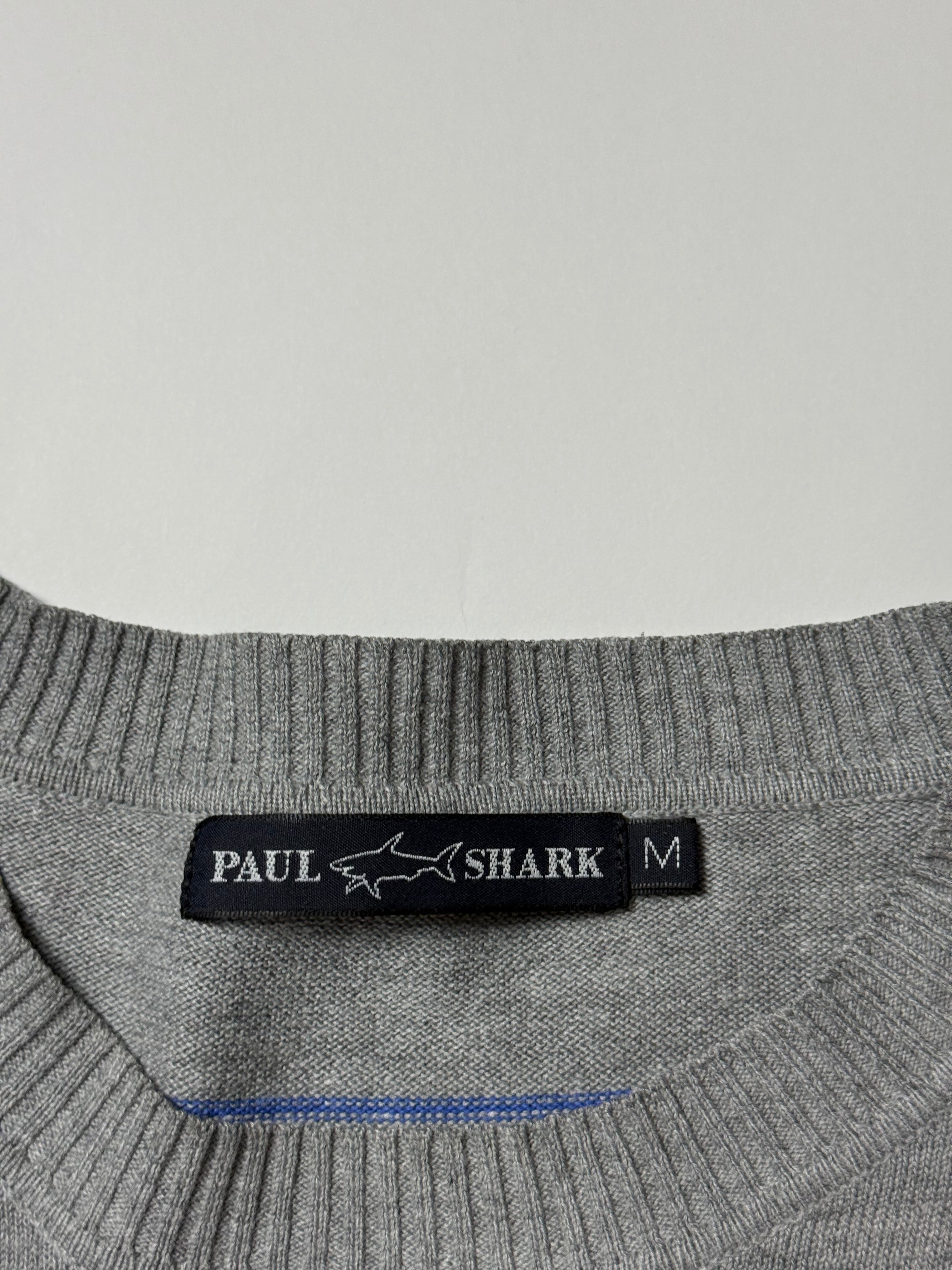 Paul & Shark Grauer Pullover (M)*Gebraucht - Ausgezeichnet