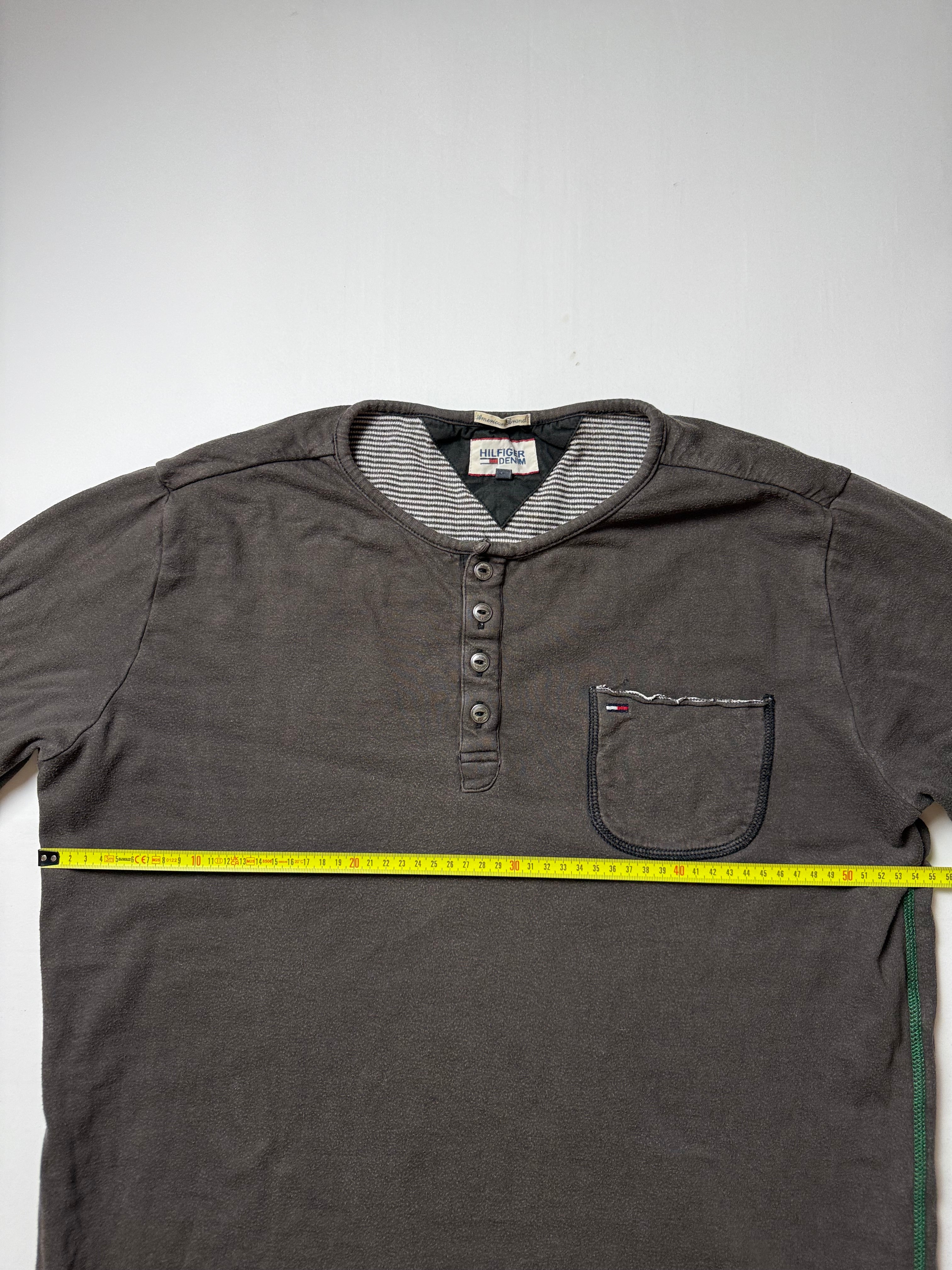 Tommy Hilfiger Henley Sweater (L)    *Használt - Kiváló