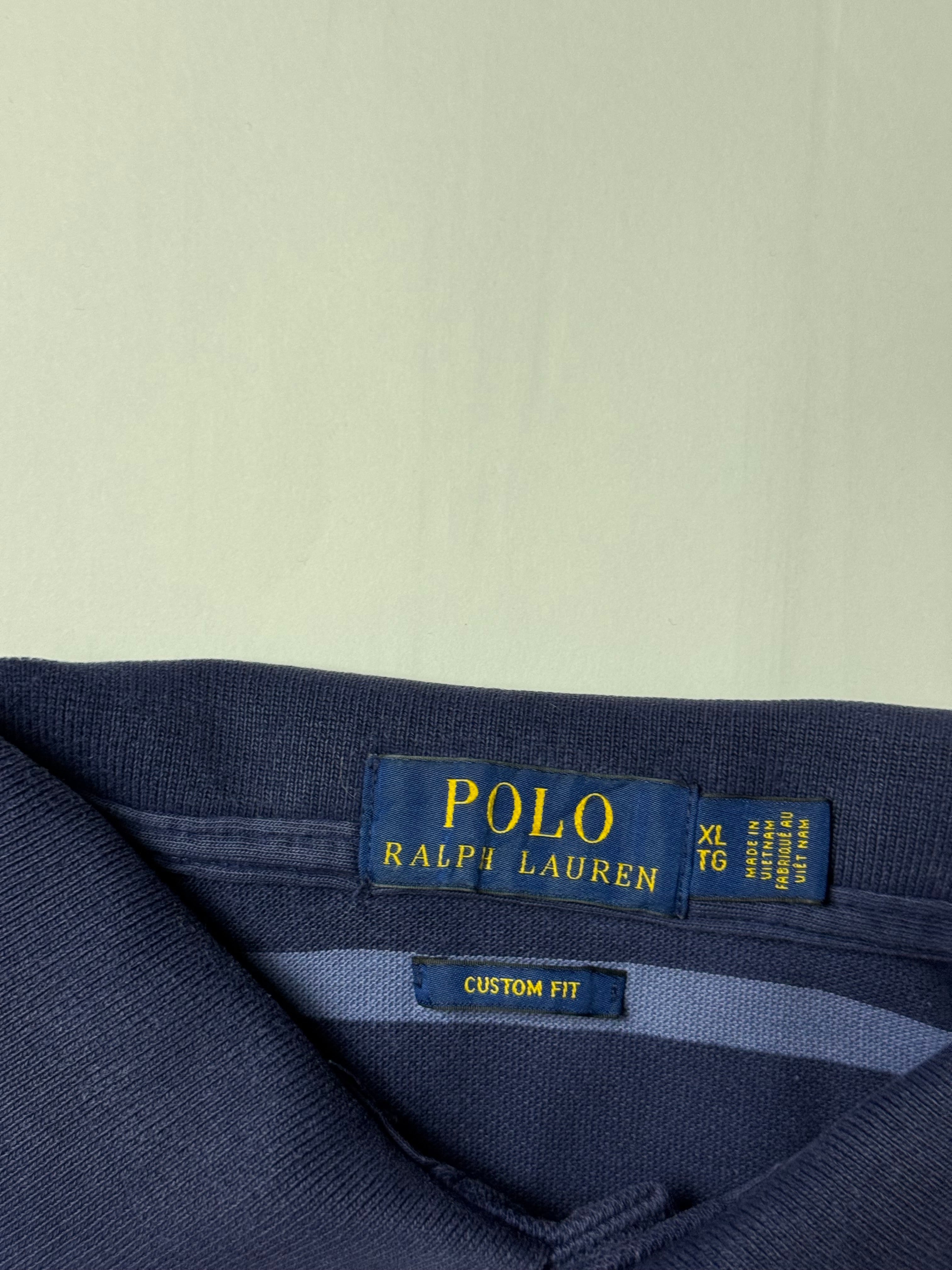 Ralph Lauren Blue Polo Shirt  (XL)  Használt - Kiváló