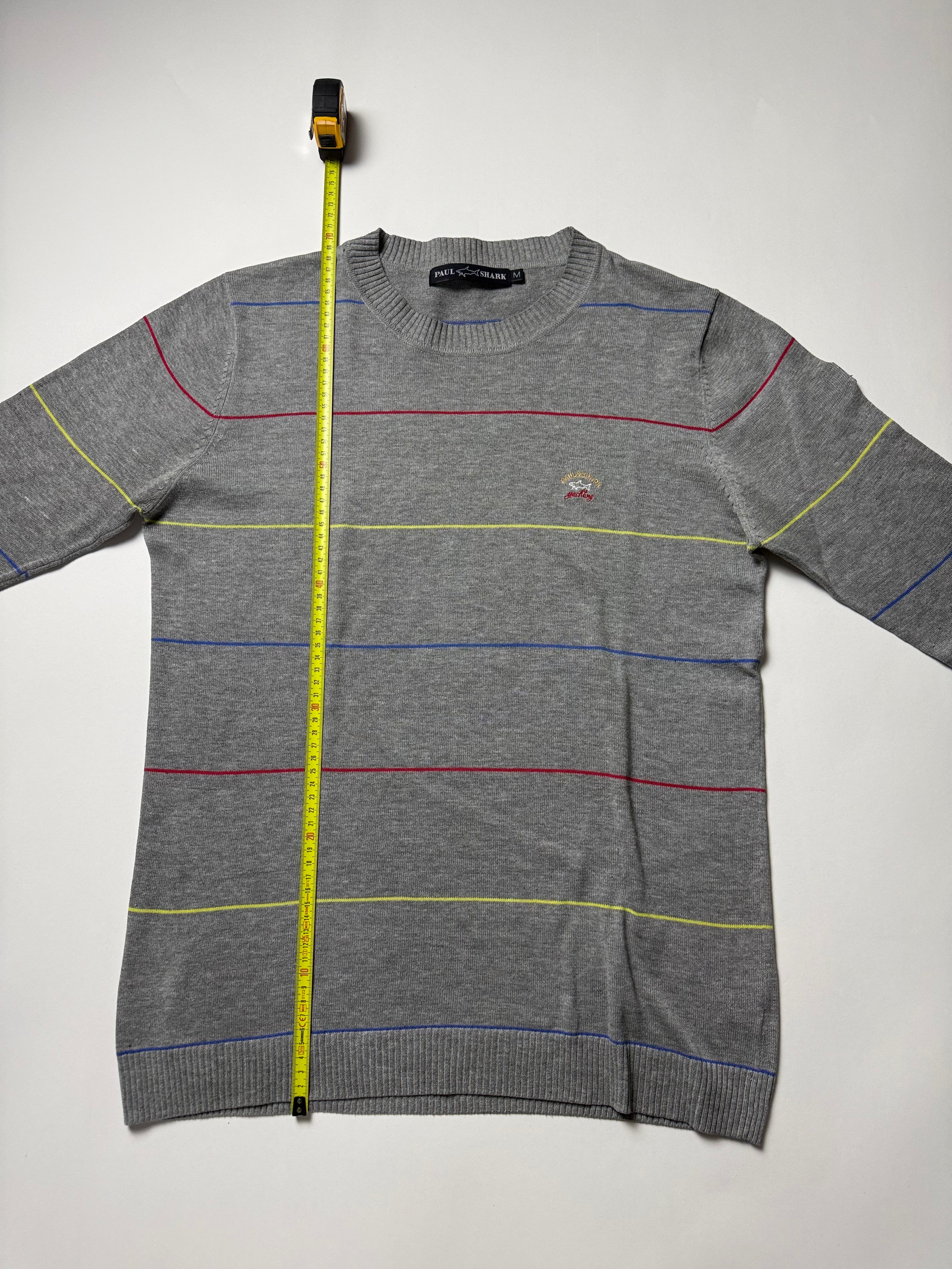 Paul & Shark Grauer Pullover (M)*Gebraucht - Ausgezeichnet
