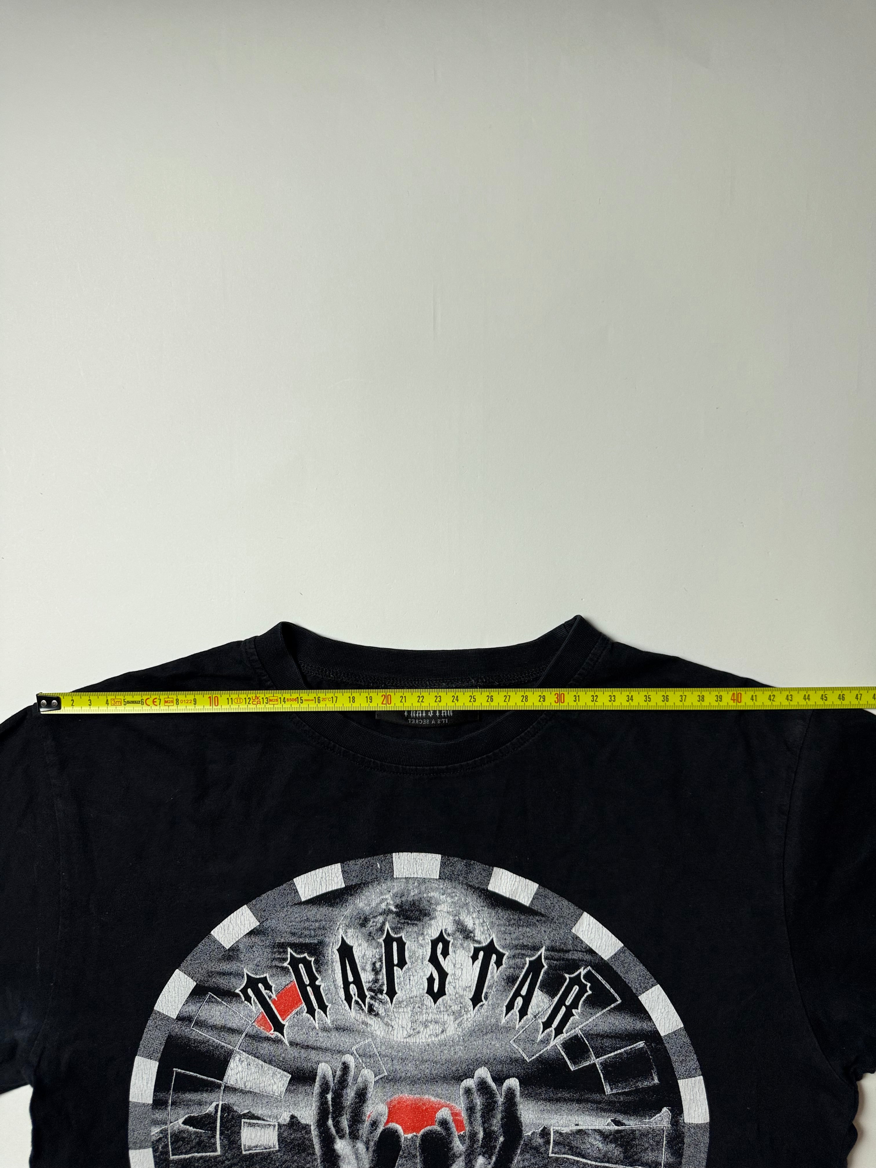 Trapstar Black T-Shirt (M) *Gebraucht - Ausgezeichneter Zustand