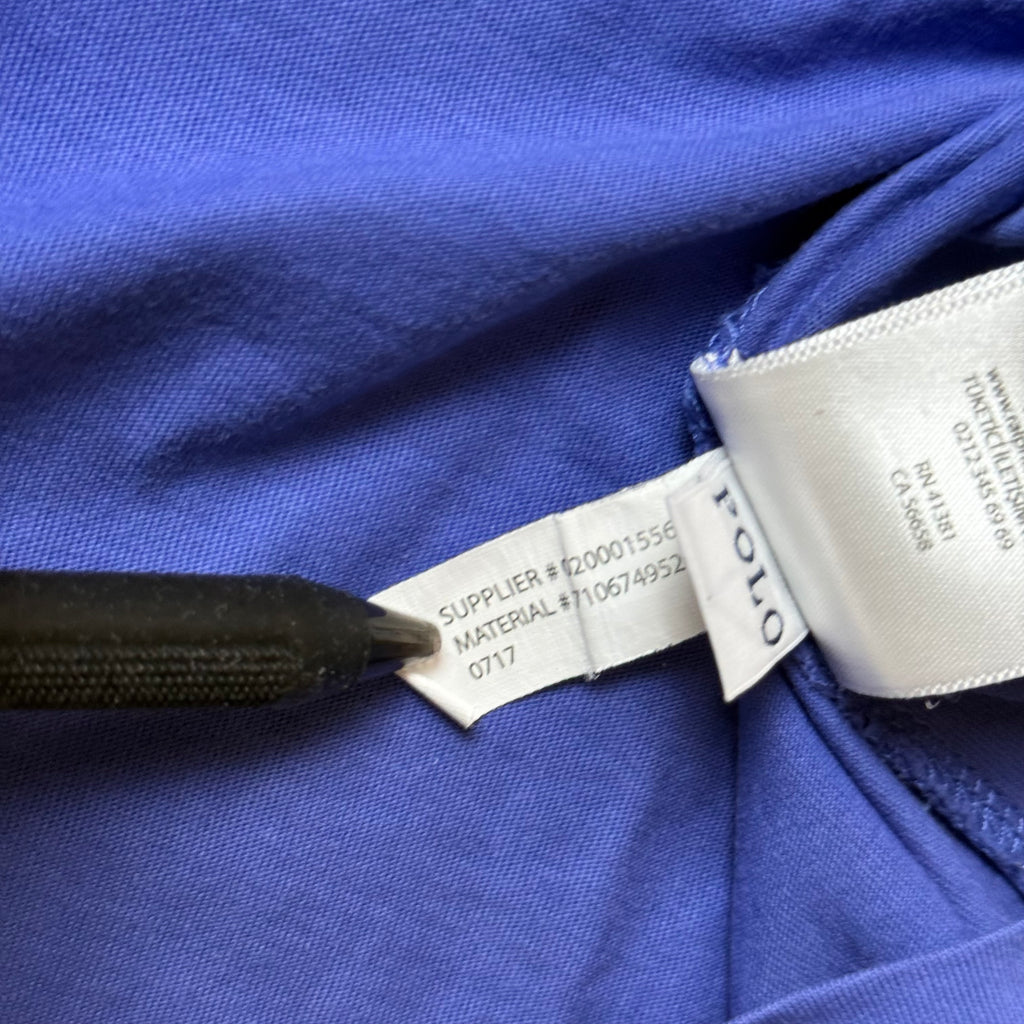 Polo Ralph Lauren Blaues T-Shirt (L)        *Gebraucht - Ausgezeichneter Zustand