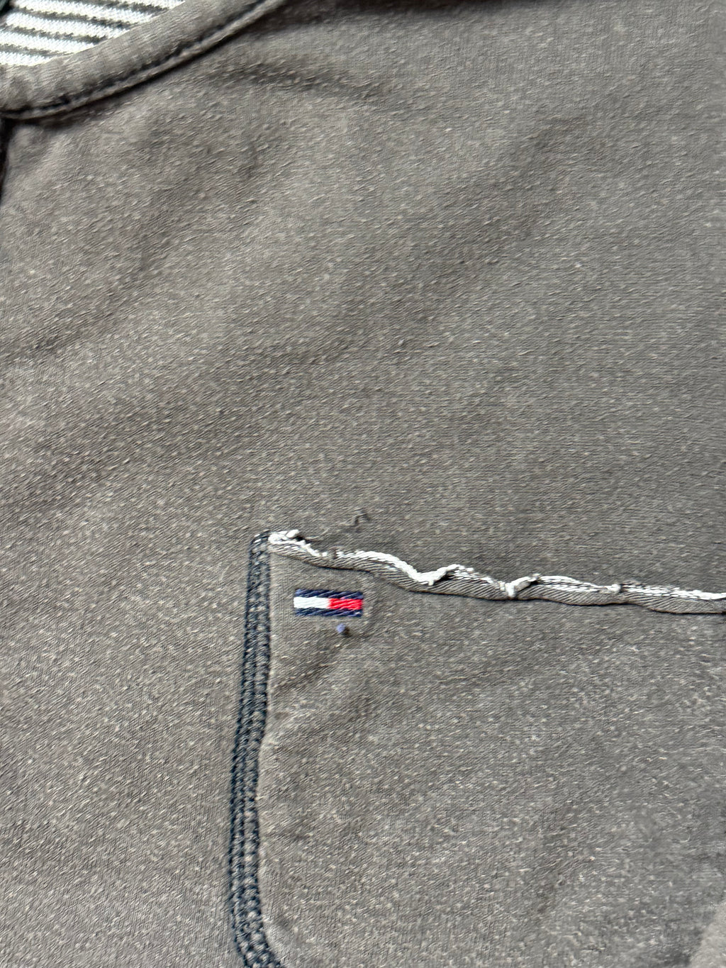 Tommy Hilfiger Henley Sweater (L)    *Használt - Kiváló