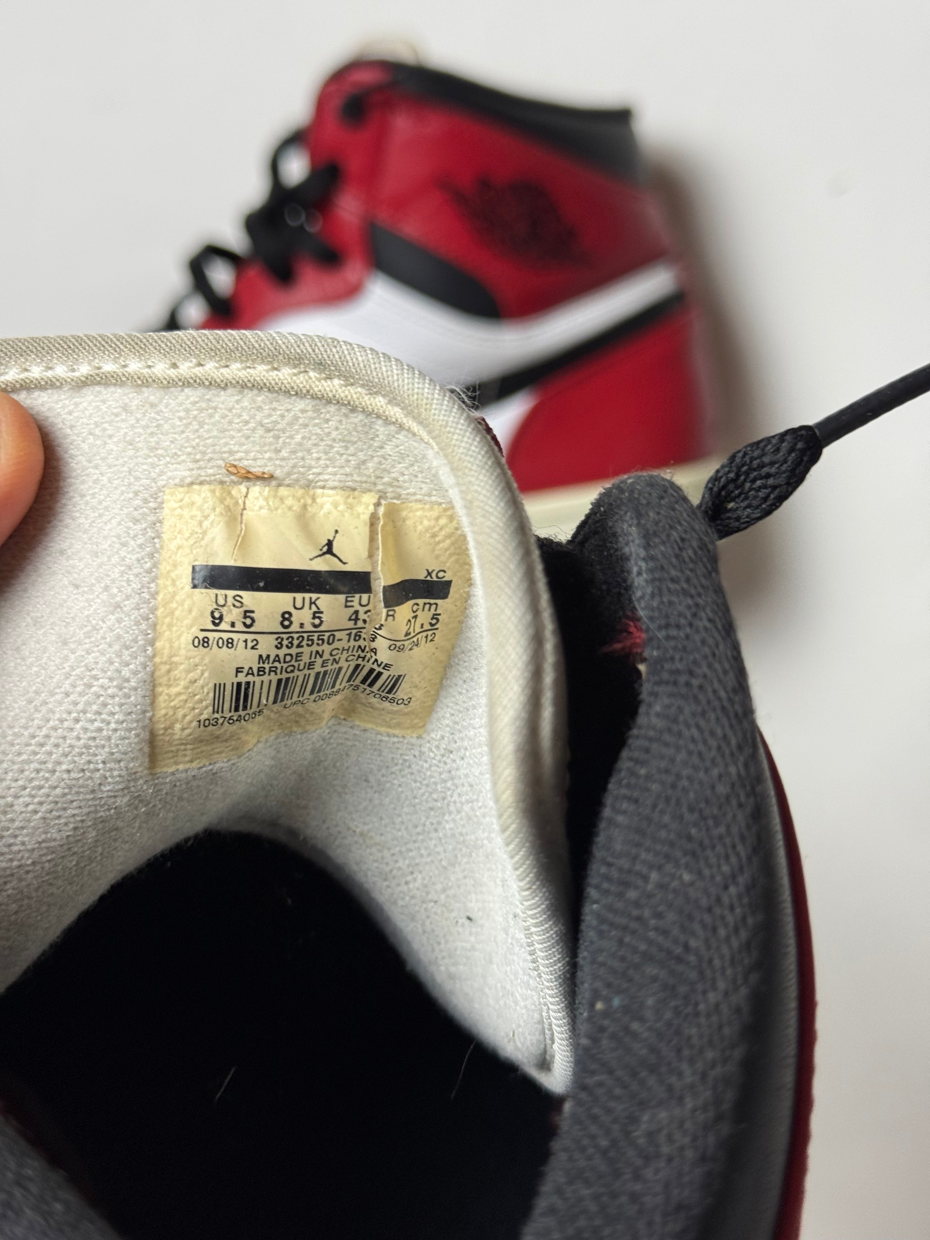 Jordan 1 Chicago (43)      *Használt - Kiváló