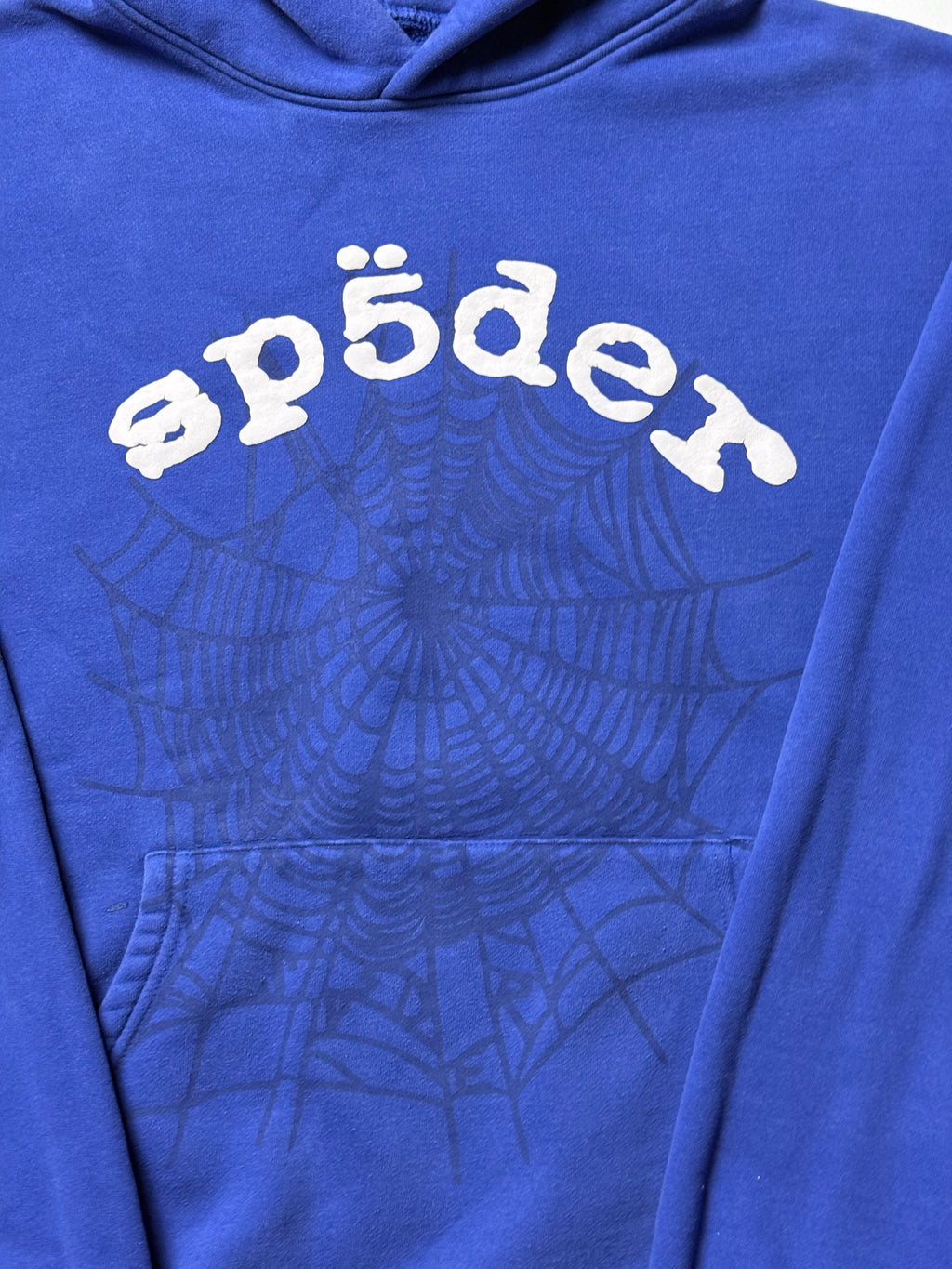 Sp5der Blue Hoodie (L)              *Használt - Kiváló