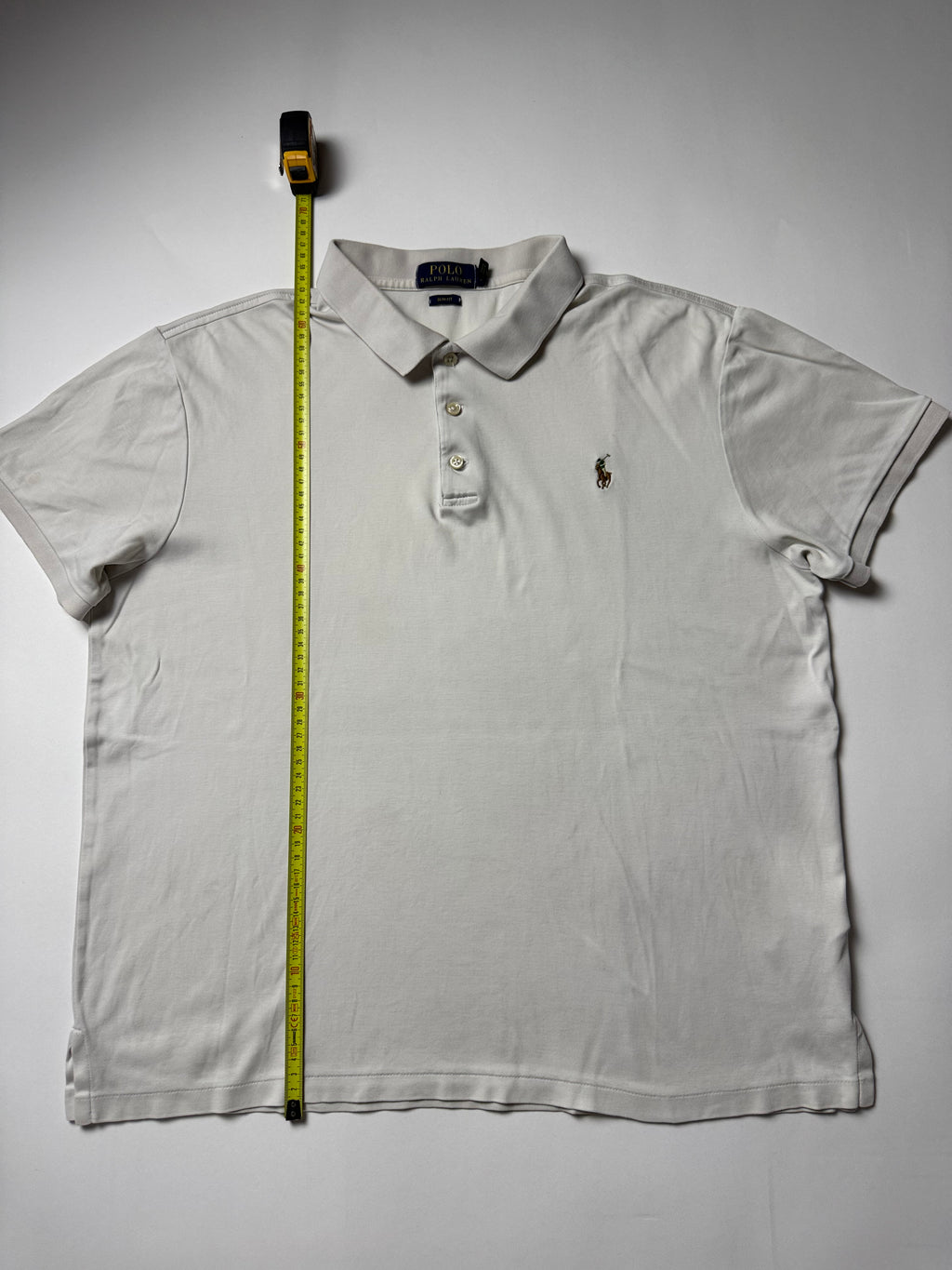 Ralph Lauren Oxford Logo White Polo Shirt      *Használt - Kiváló
