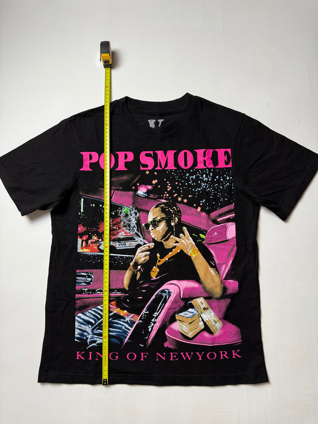 Vlone x Pop Smoke NYC T-Shirt (S)      *Gebraucht - Ausgezeichnet