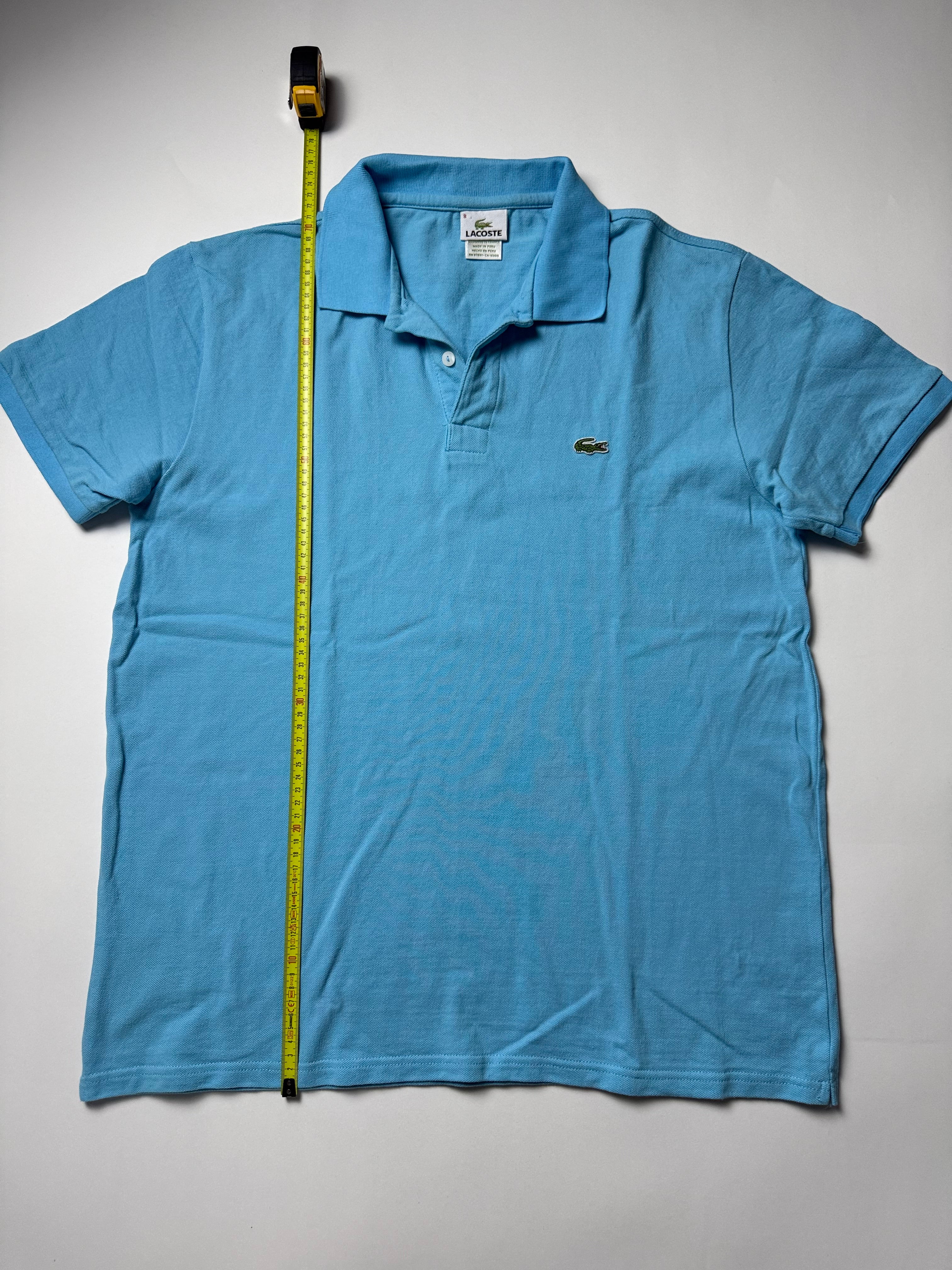 Lacoste Blue Polo Shirt (L fit)   *Használt - Kiváló