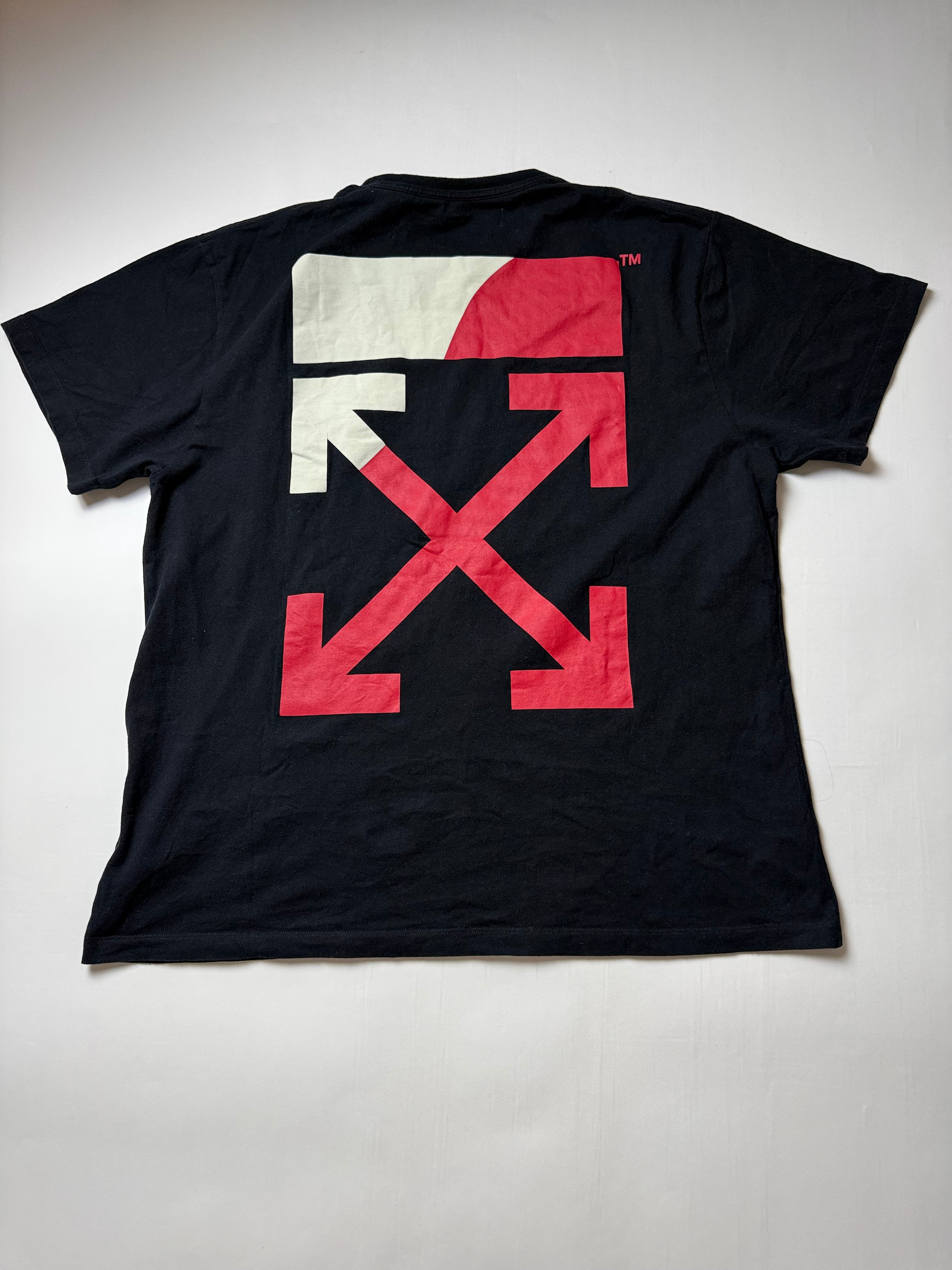 Off-White Black T-Shirt (M) *Gebraucht - Ausgezeichnet