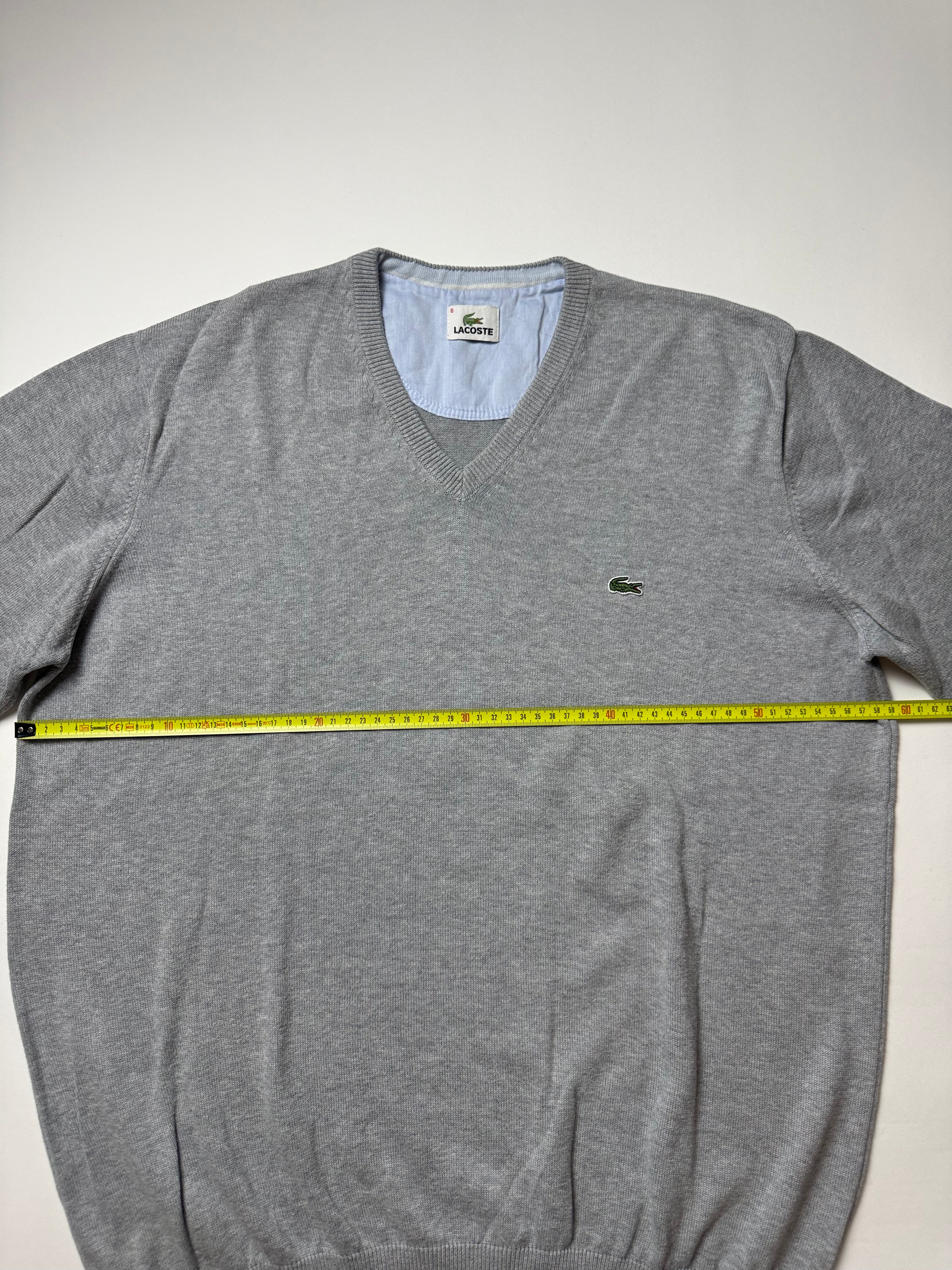 Lacoste Grauer Pullover (XL)             *Gebraucht - Ausgezeichnet