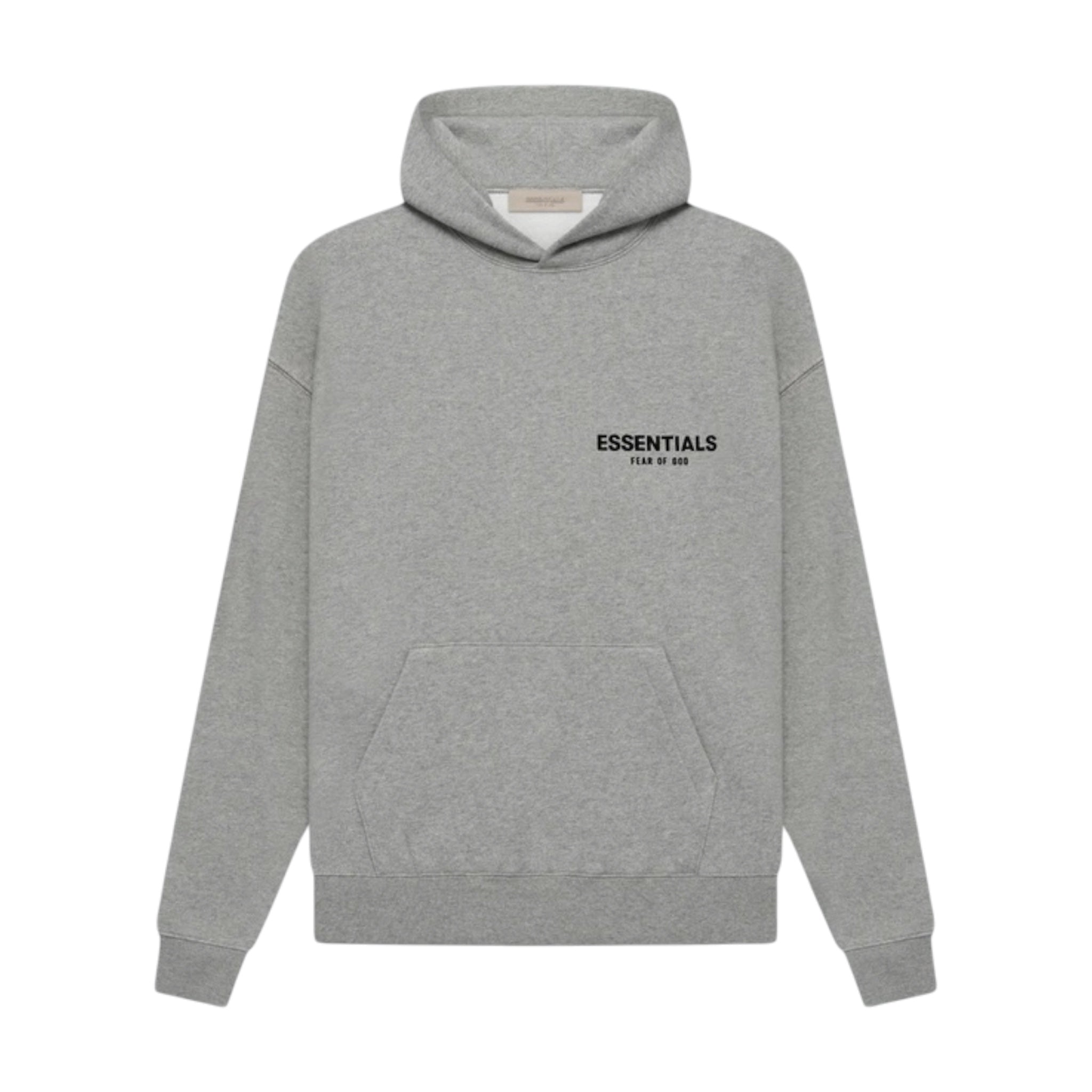 Essentials fw22 Dark Oatmeal Hoodie