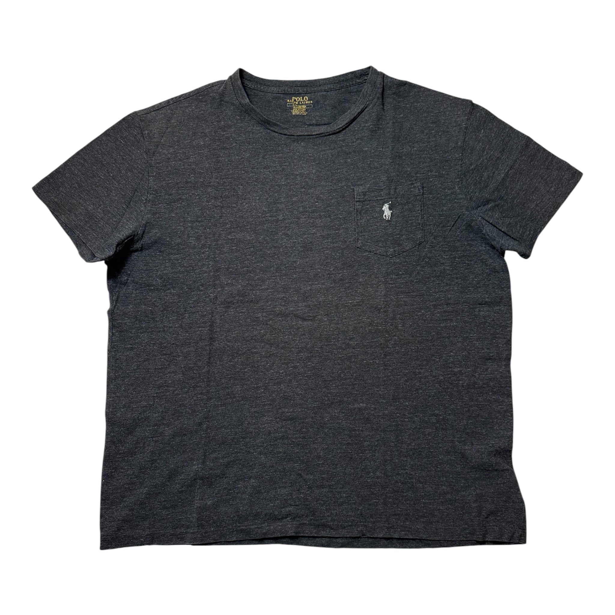 Ralph Lauren Grey T-Shirt (L)         Használt - Kiváló