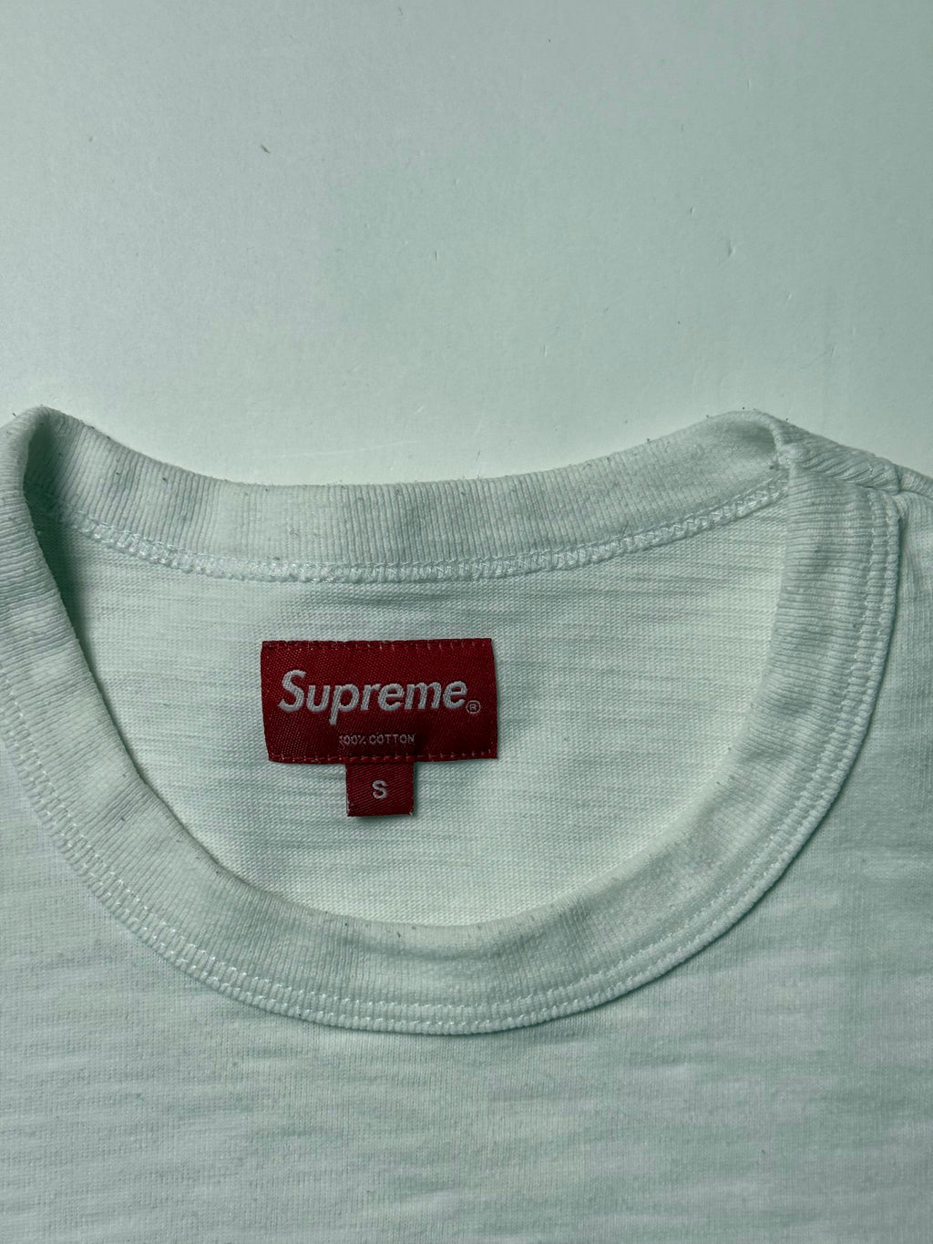 Supreme White T-Shirt (S)      *Használt - Kiváló