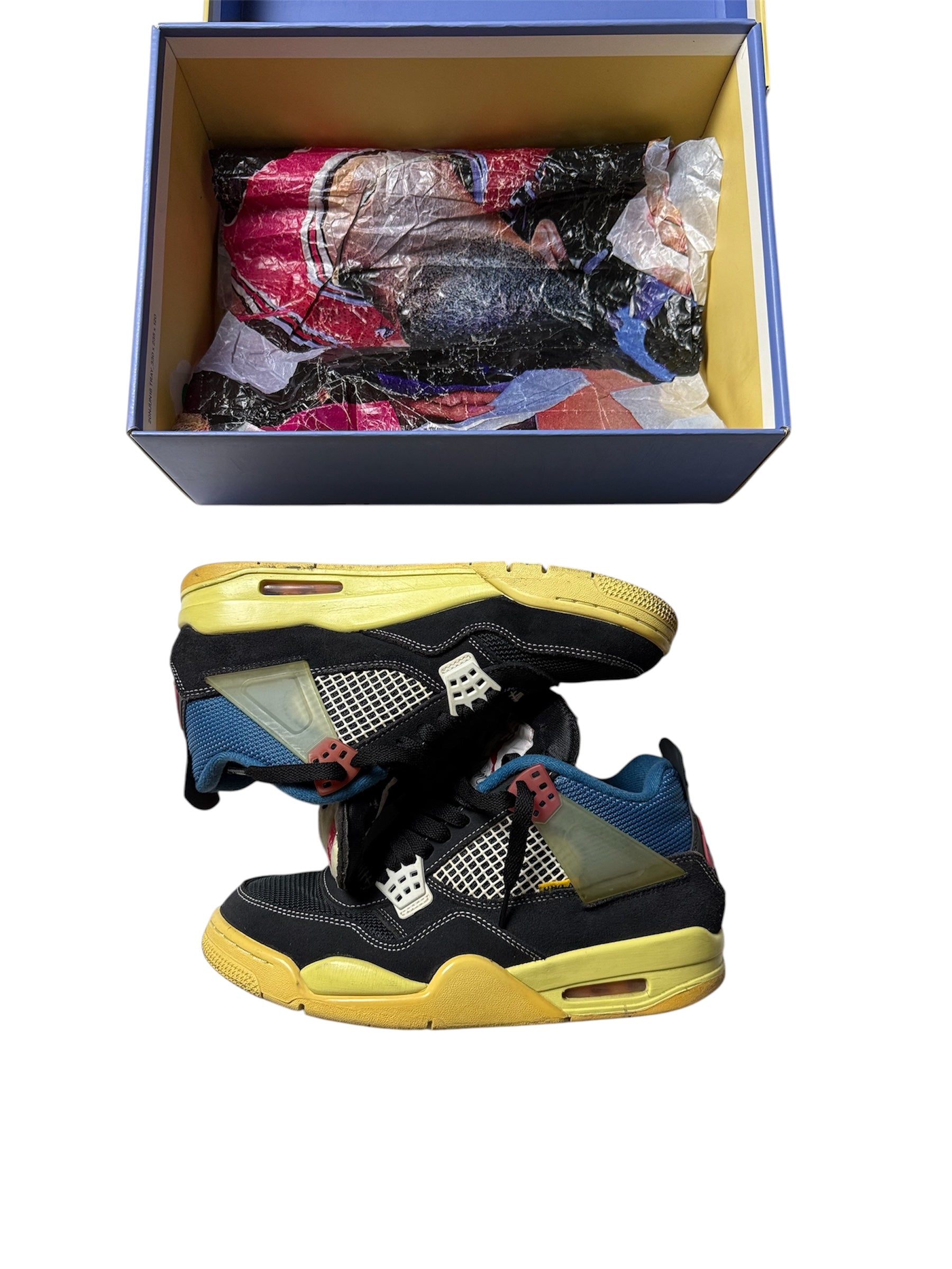 Jordan 4 Union Off Noir (42)      *Használt - Kiváló