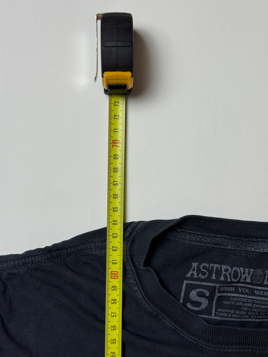 Travis Scott Langarm-T-Shirt (S) *Gebraucht - Ausgezeichnet