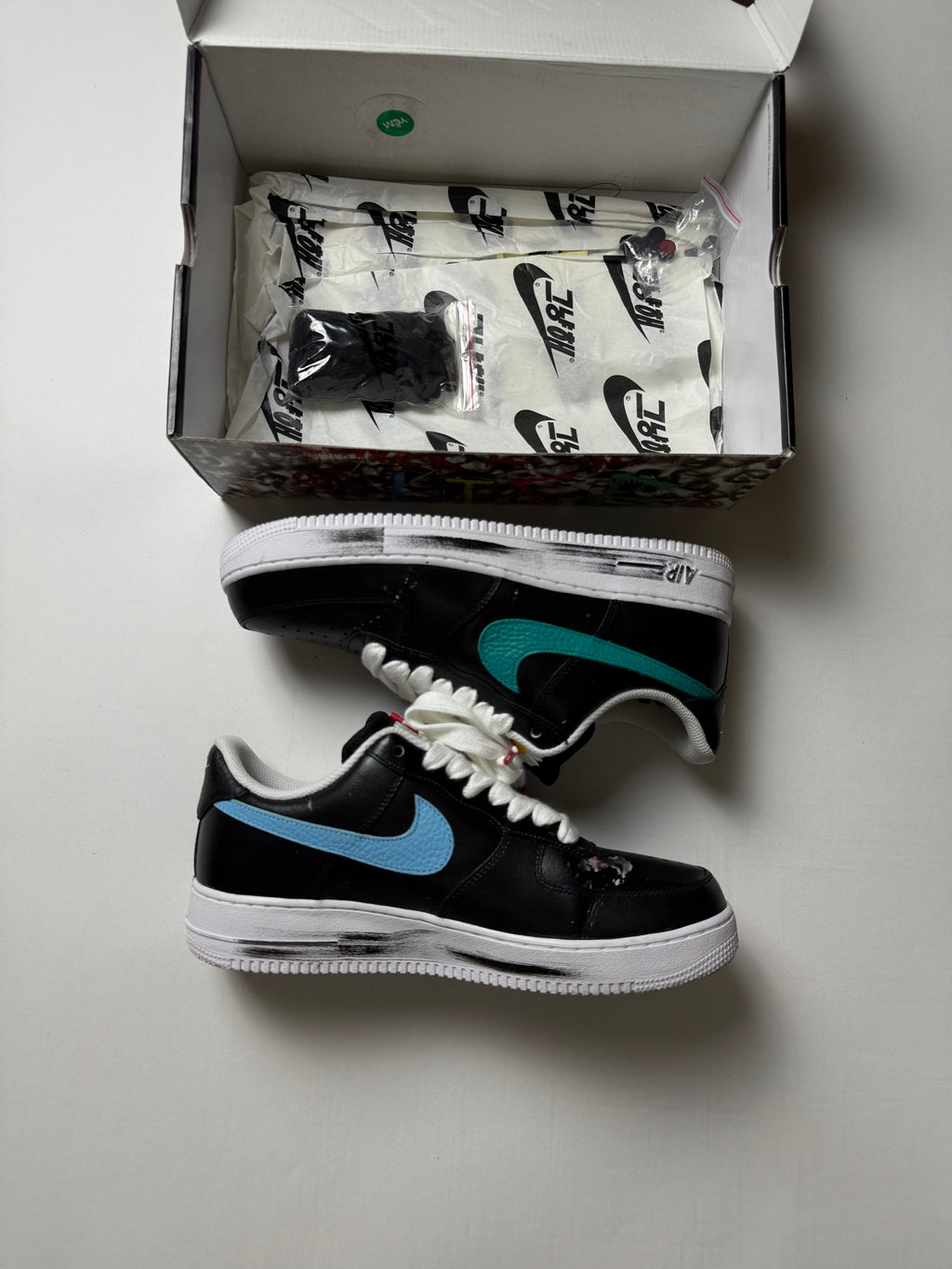 Air Force 1 ‘07 x PEACEMINUSONE “Paranoise 3.0” (45,5) *Használt - Kiváló