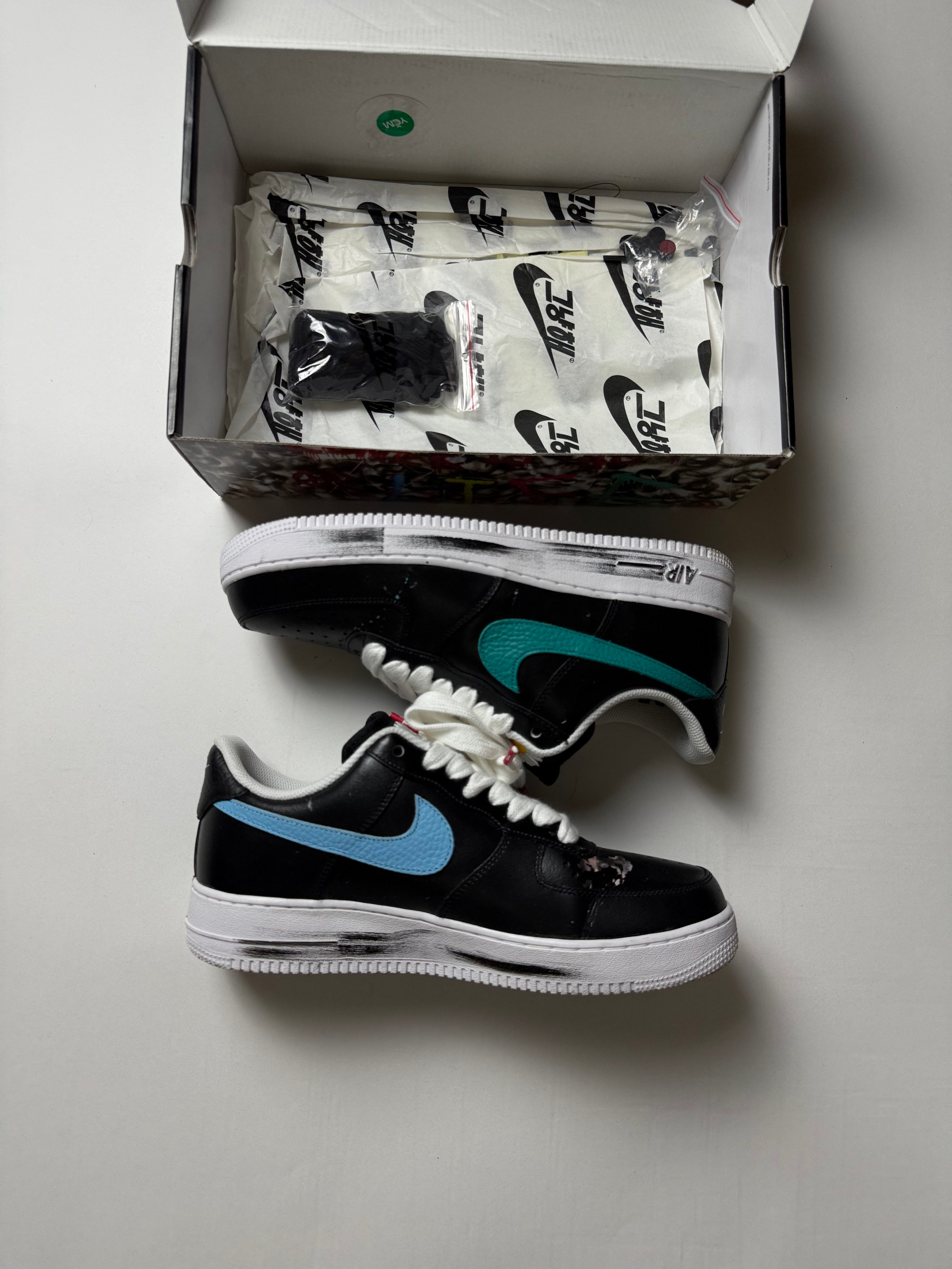 Air Force 1 ‘07 x PEACEMINUSONE “Paranoise 3.0” (45,5) *Használt - Kiváló