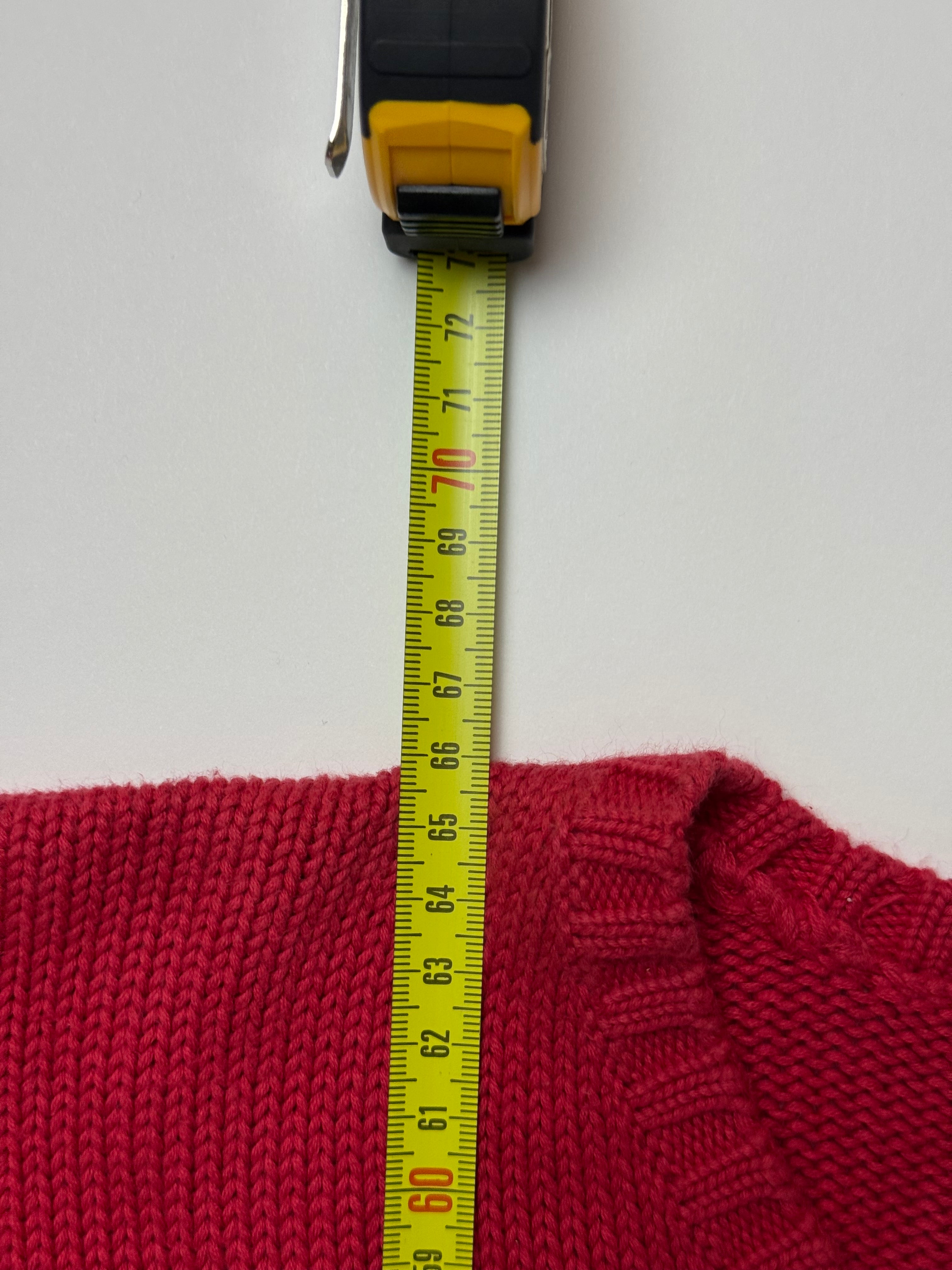 Ralph Lauren Red Sweater  (L)      *Használt - Kiváló