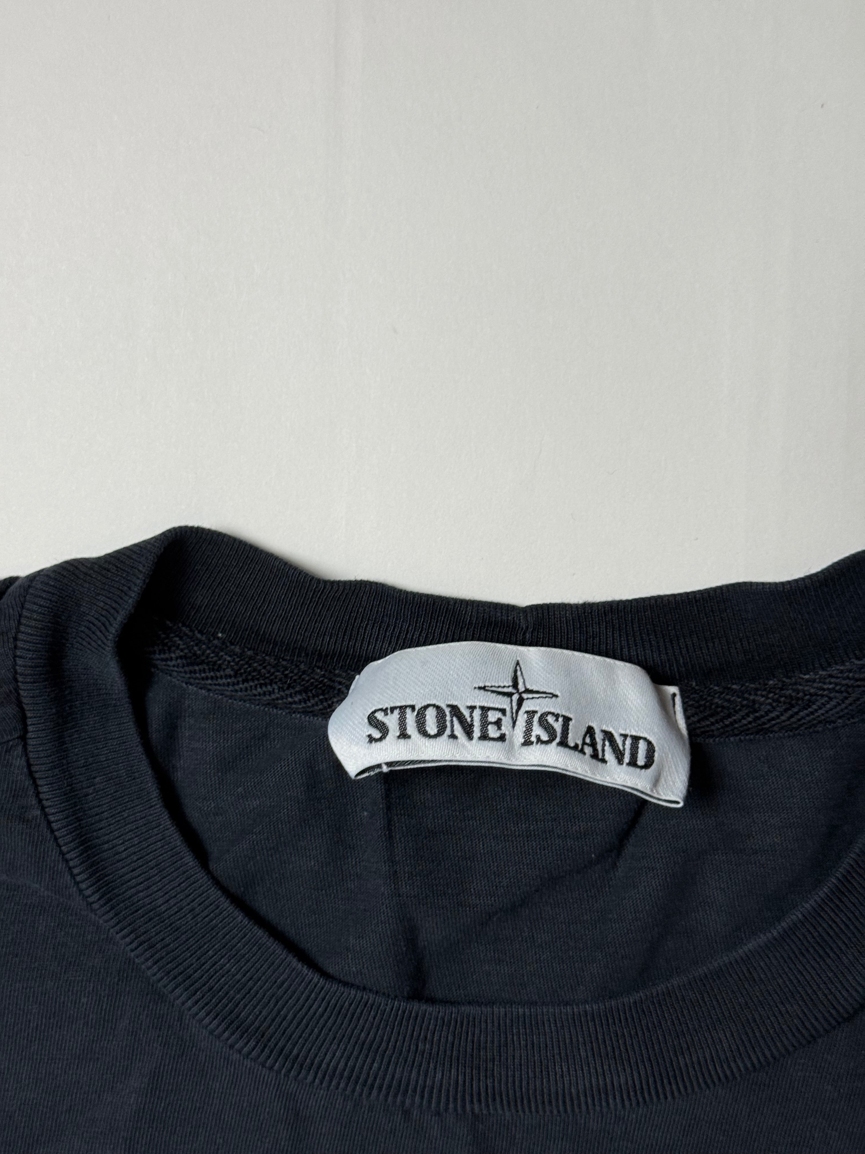 Stone Island Black T-Shirt  (S)       *Használt - Kiváló
