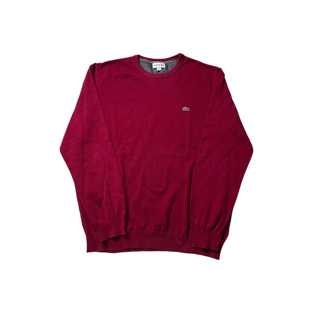 Lacoste Roter Pullover (XL)     *Gebraucht - Ausgezeichnet