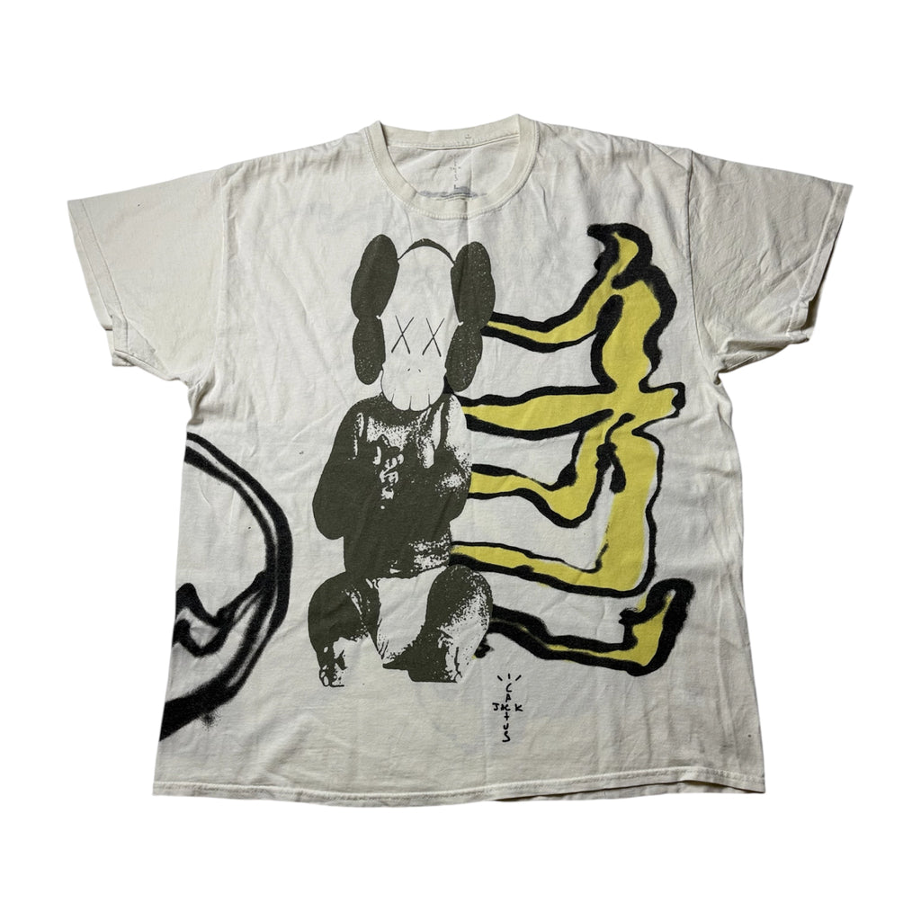 Travis Scott Cactus Jack x Kaws T-Shirt (L)    *Használt - Kiváló