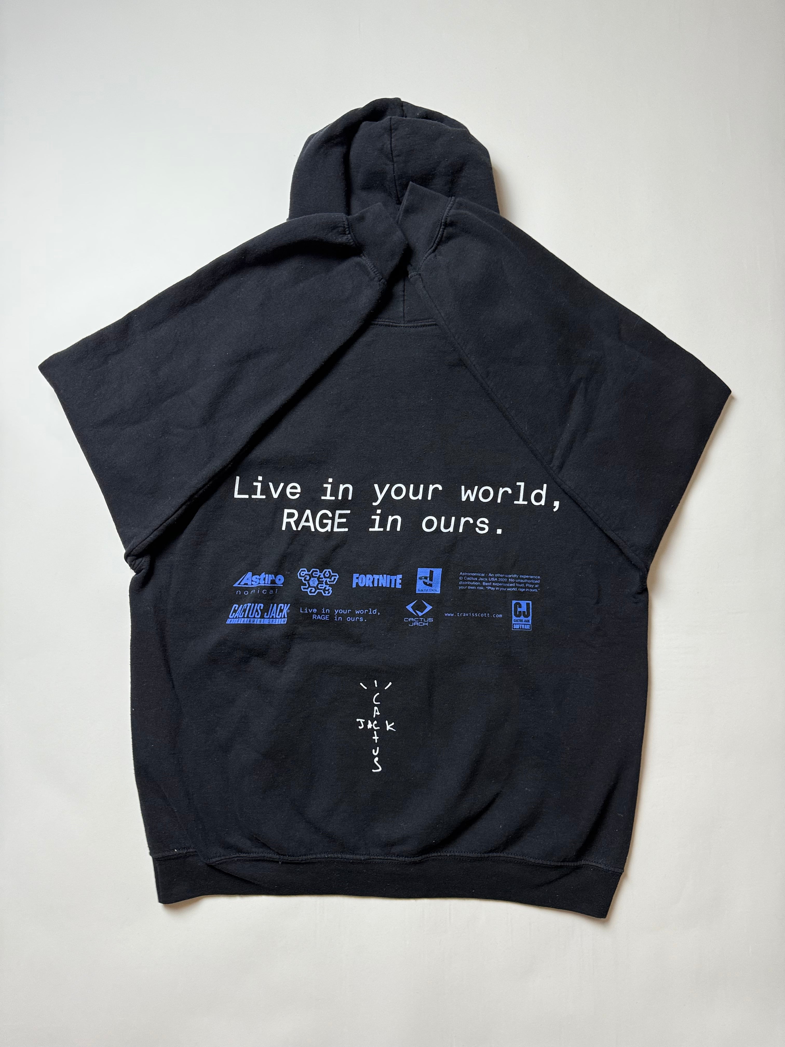 Travis Scott x Playstation Hoodie (M,L) *Használt - Kiváló