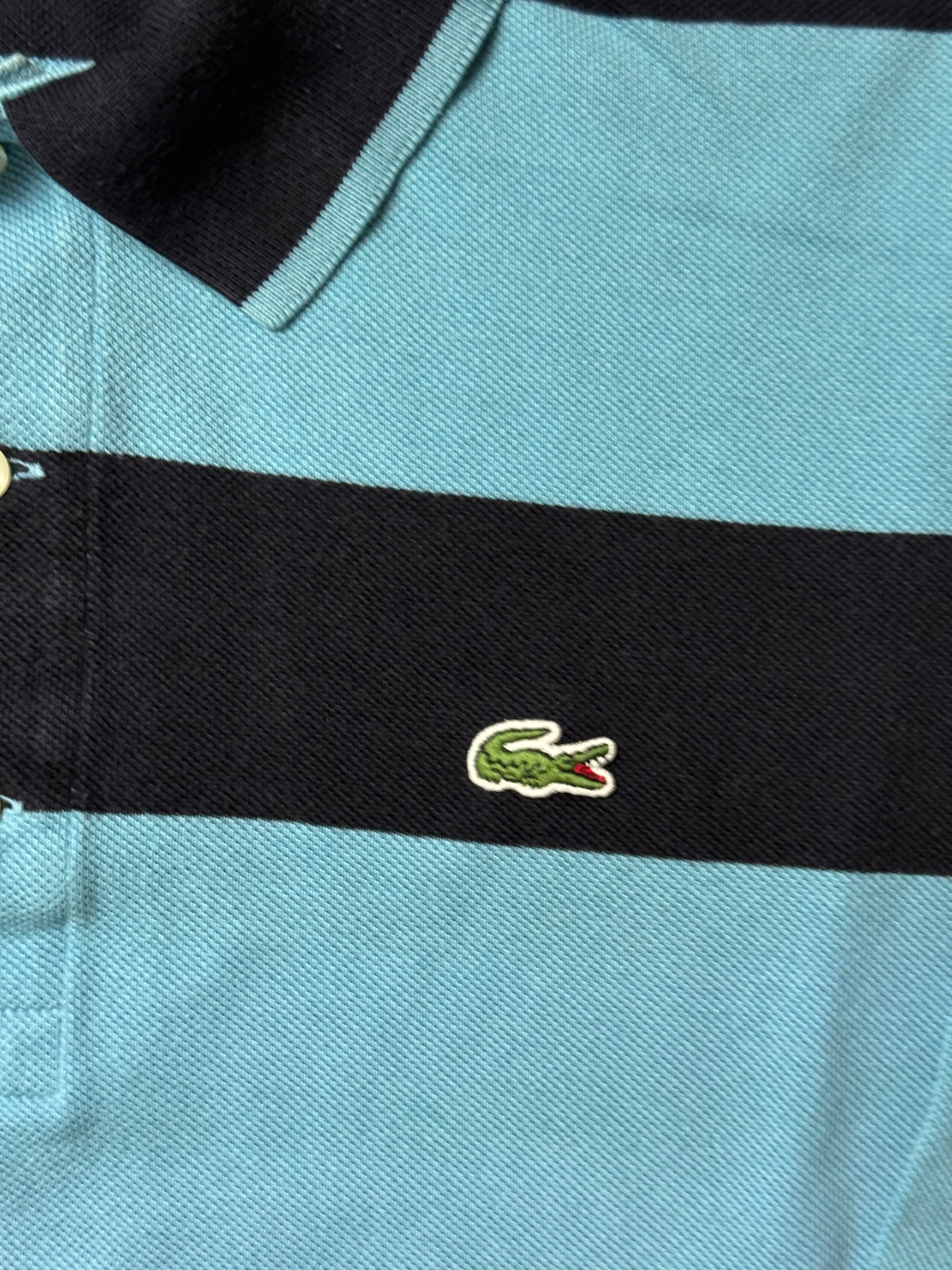 Lacoste Blue Longsleeve Polo Shirt (M) *Használt - Kiváló