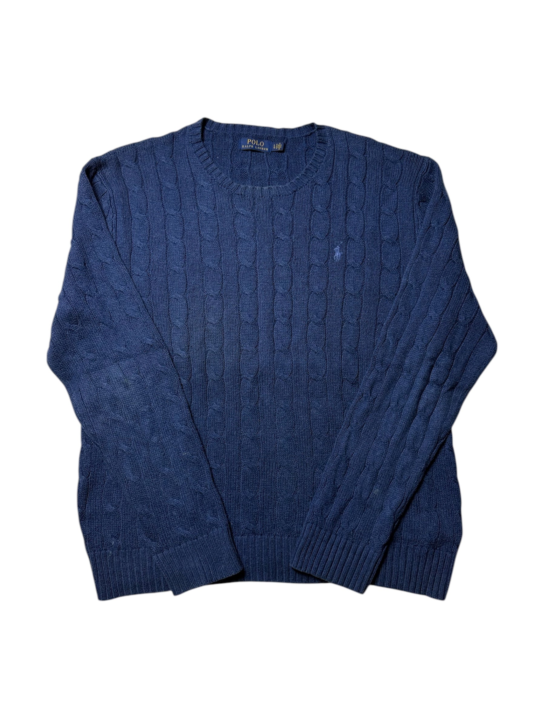 Polo Ralph Lauren Cable Knit Sweater (L) *Használt - Kiváló