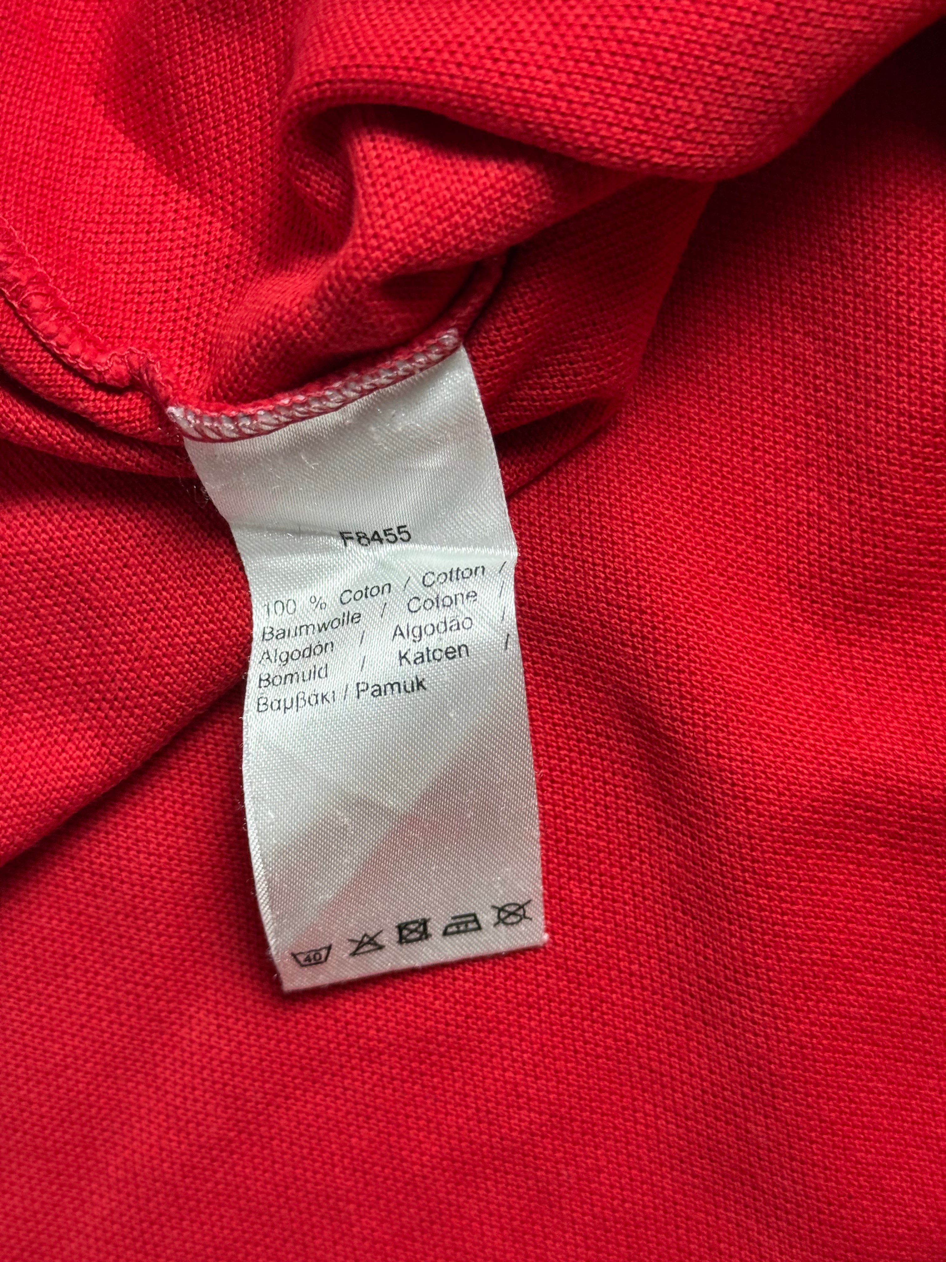 Lacoste Red Polo Shirt (S)           *Gebraucht - Ausgezeichnet