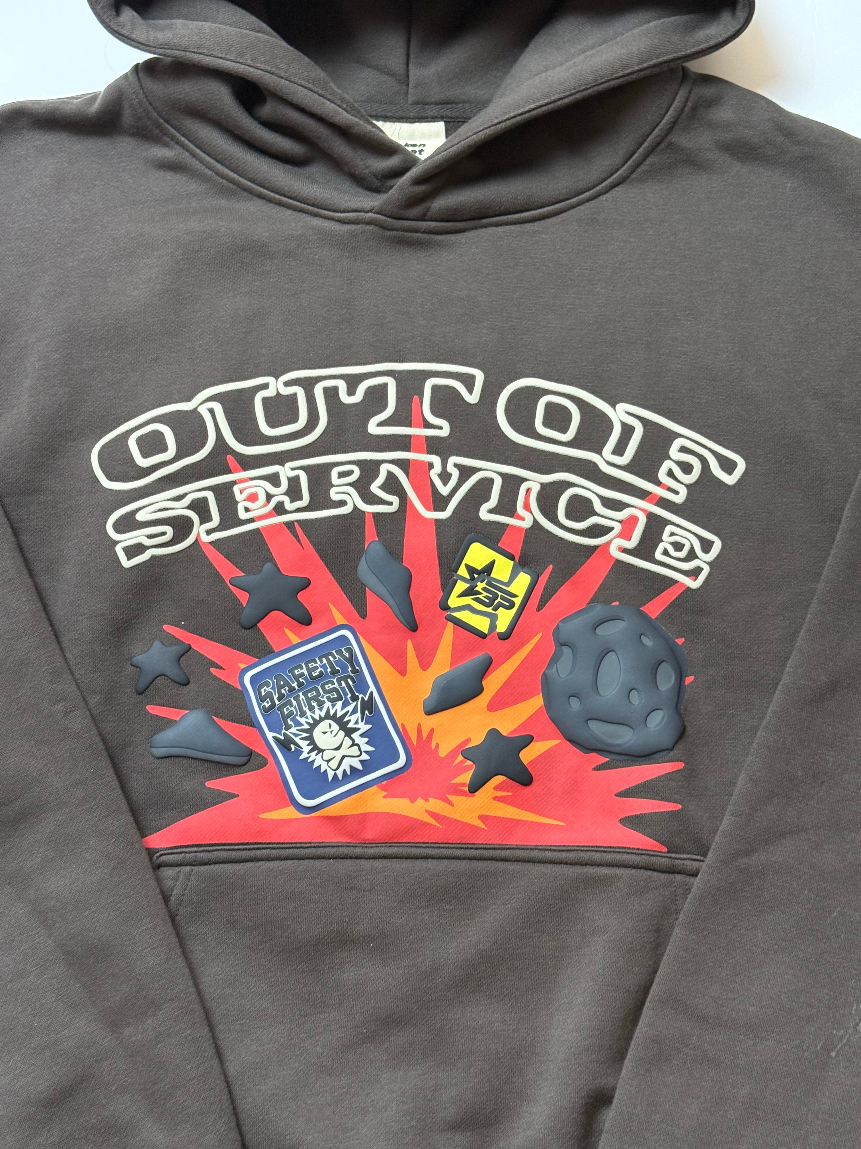 Broke Planet Hoodie (M)   *Használt - Kiváló