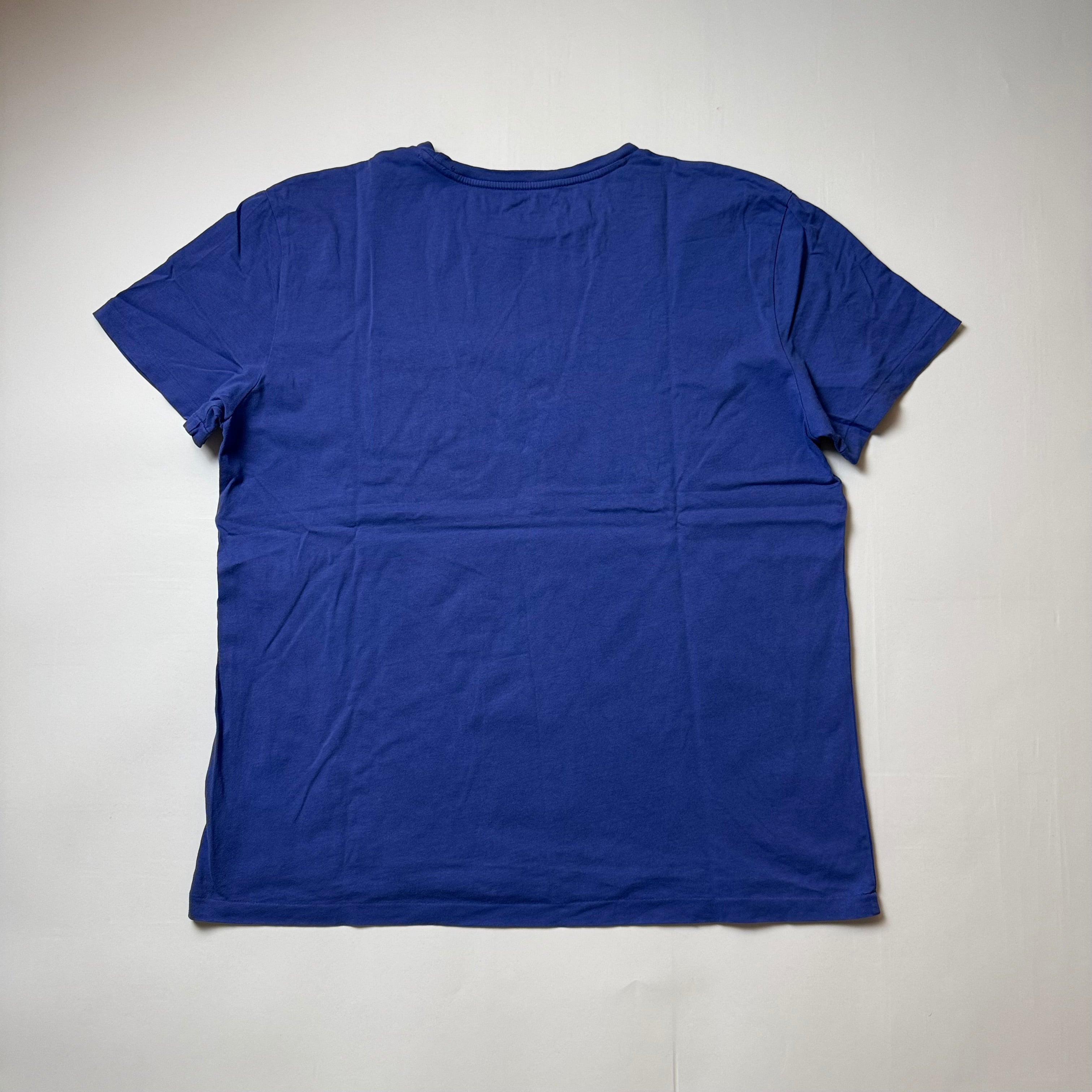 Polo Ralph Lauren Blaues T-Shirt (L)        *Gebraucht - Ausgezeichneter Zustand