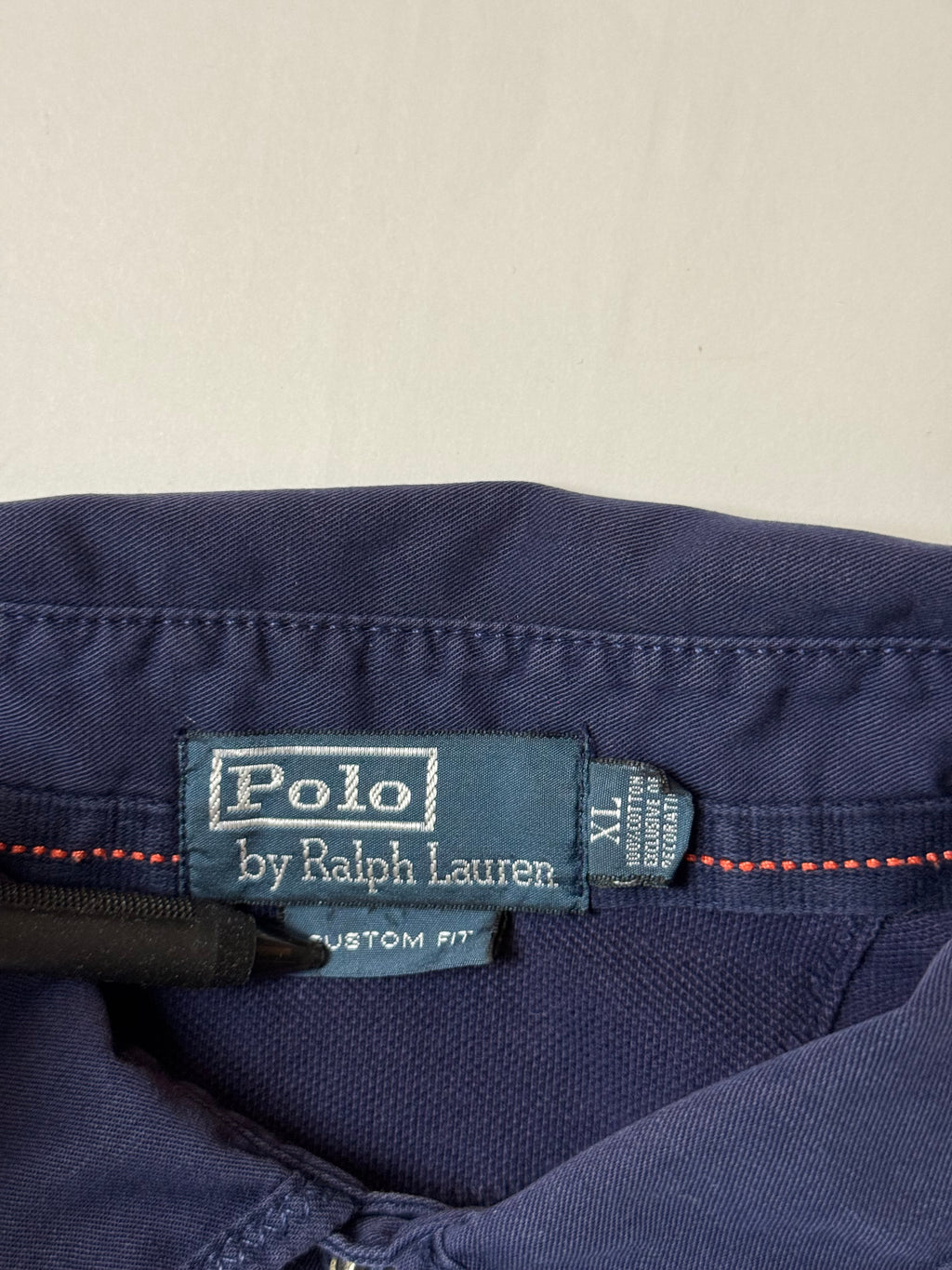 Polo Ralph Lauren Navy Blue Polo Shirt (XL) *Használt -Kiváló