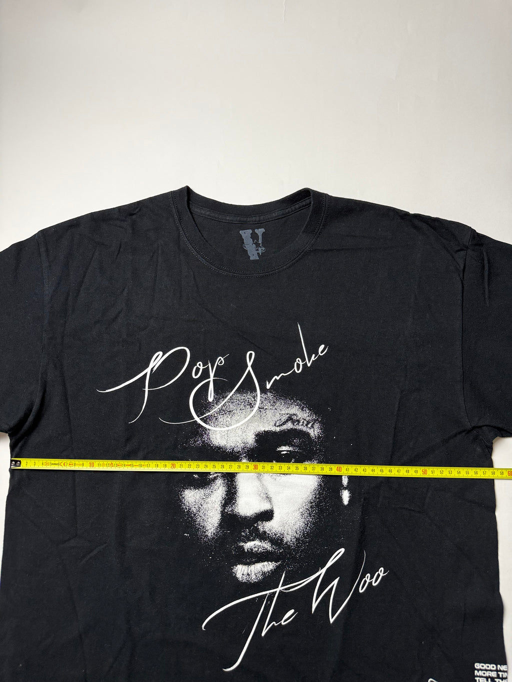 Vlone x Pop Smoke T-Shirt (XL)        *Használt - Kiváló