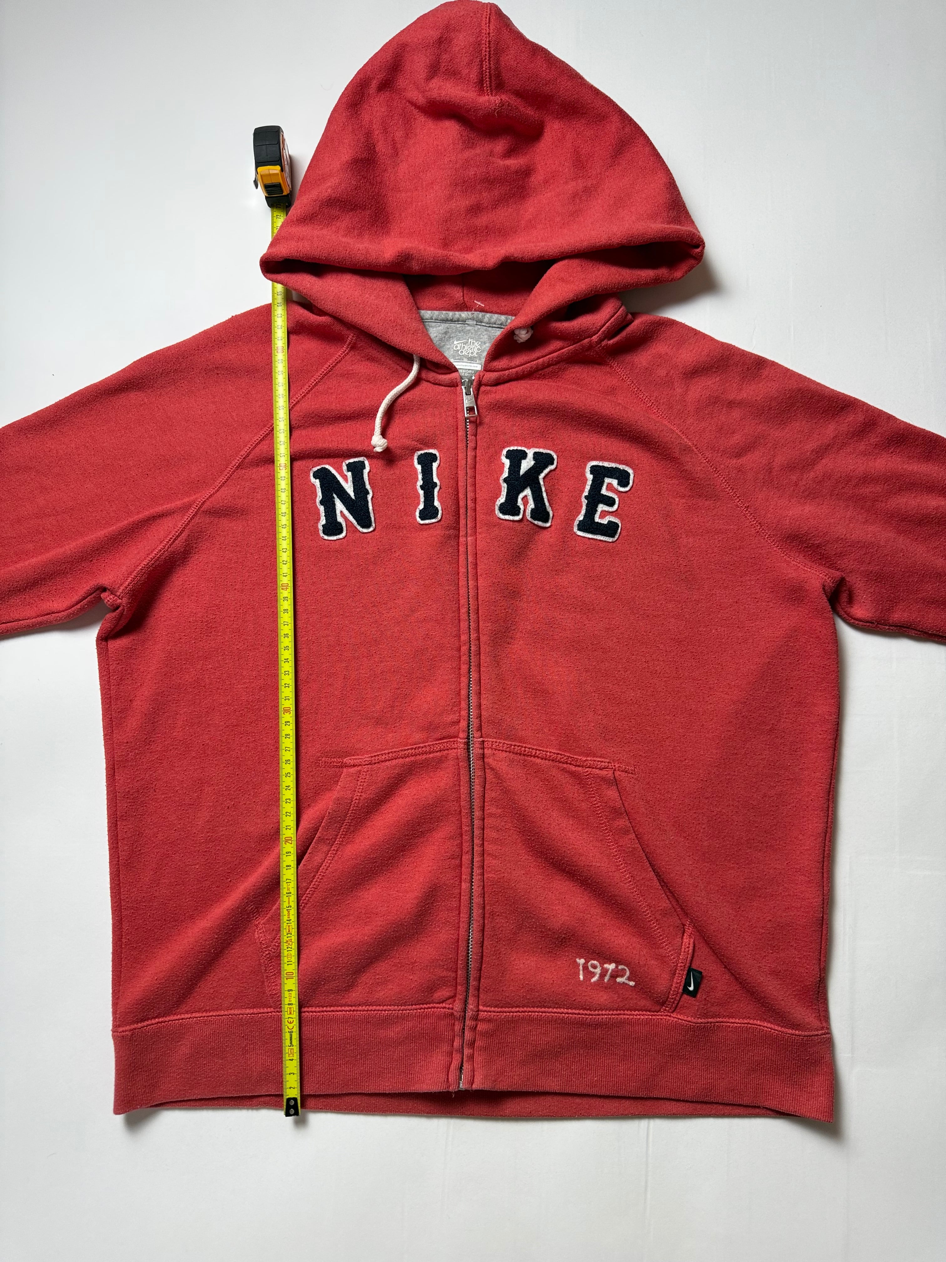 Nike Roter Kapuzenpullover mit Reißverschluss (XL)            *Gebraucht – Ausgezeichnet