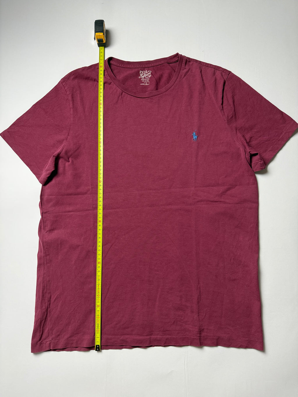 Polo Ralph Lauren Rotes T-Shirt (L)      *Gebraucht - Ausgezeichneter Zustand