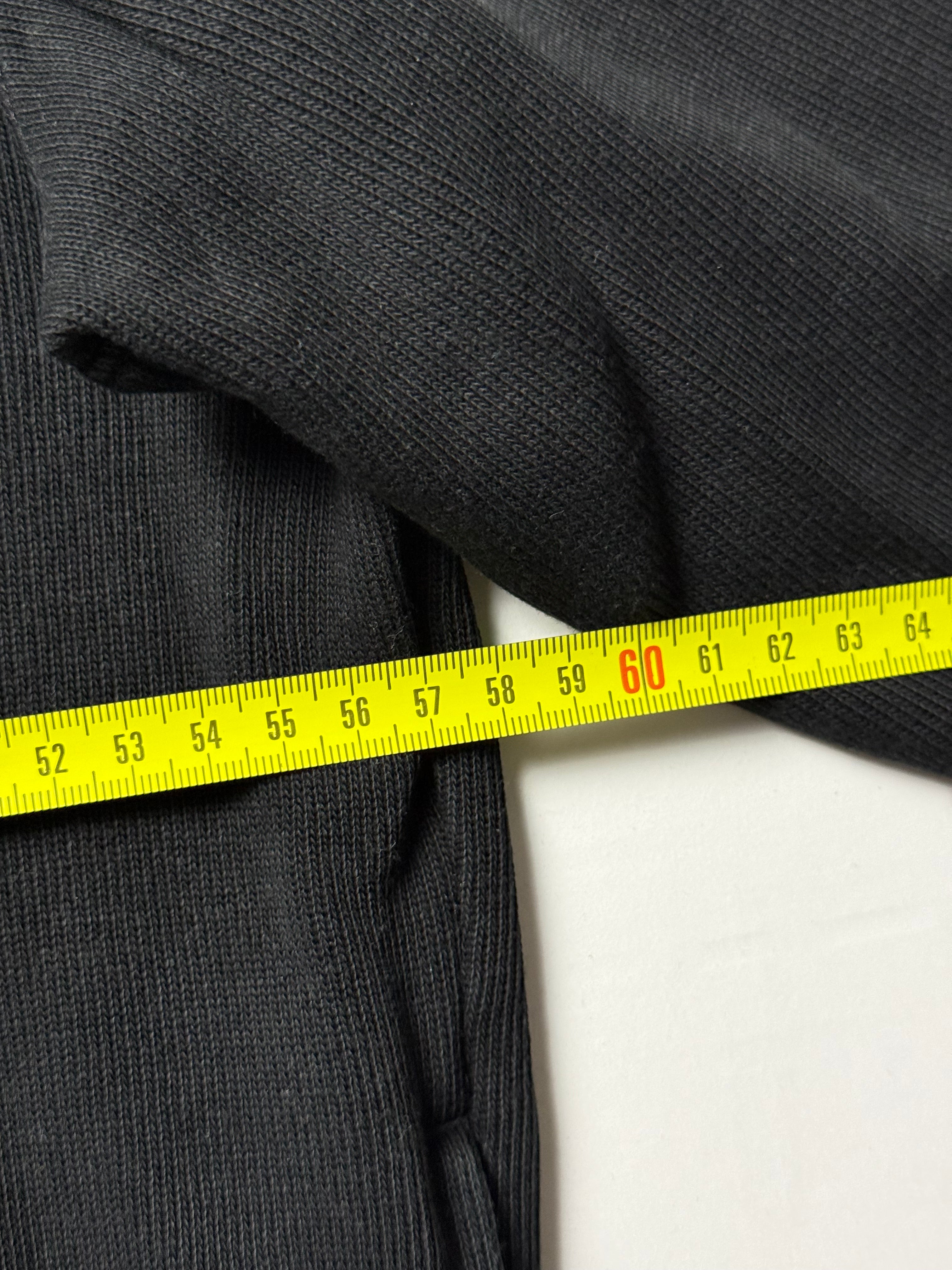 Lacoste Black Quarter Zip Sweater (XL) *Használt - Kiváló