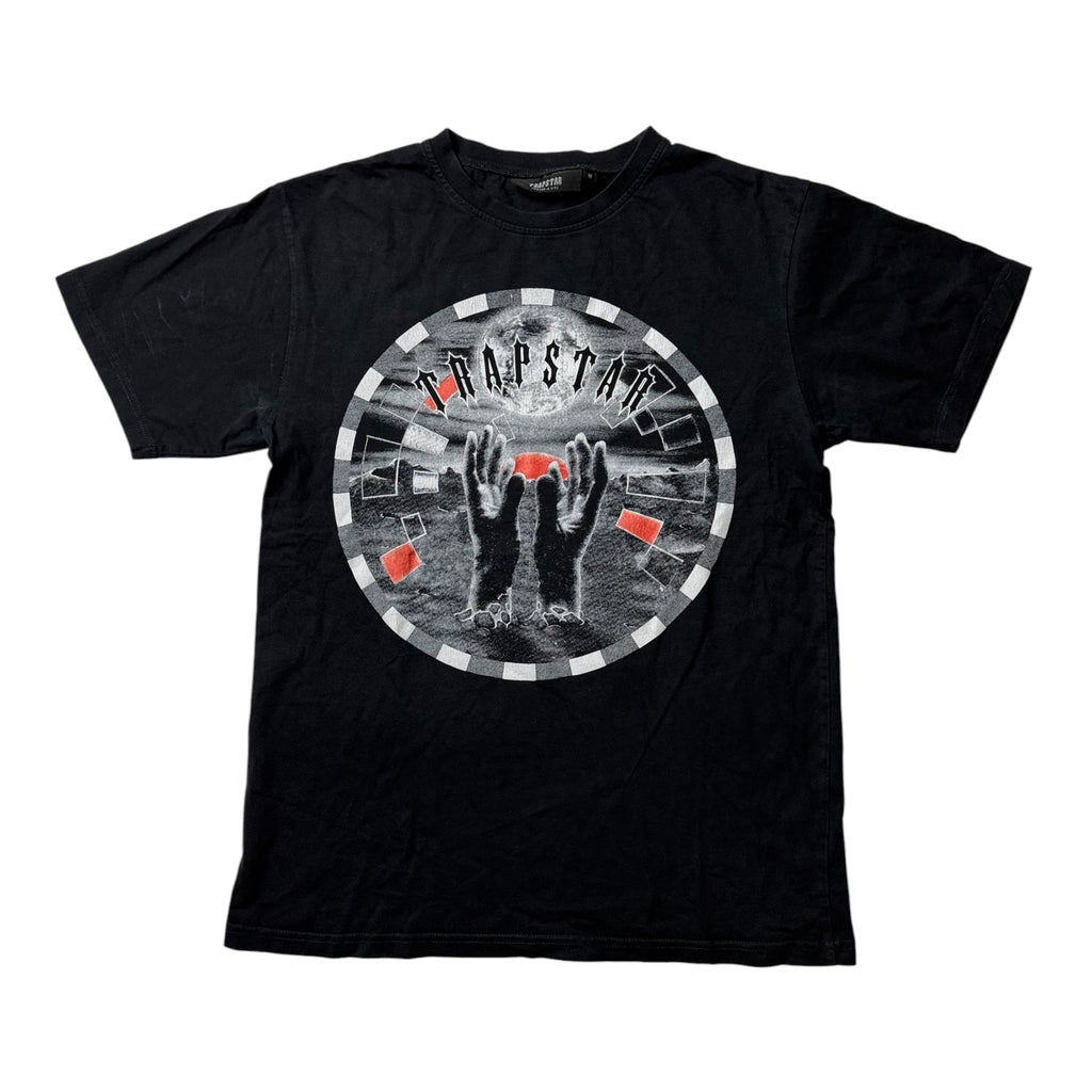 Trapstar Black T-Shirt (M) *Gebraucht - Ausgezeichneter Zustand