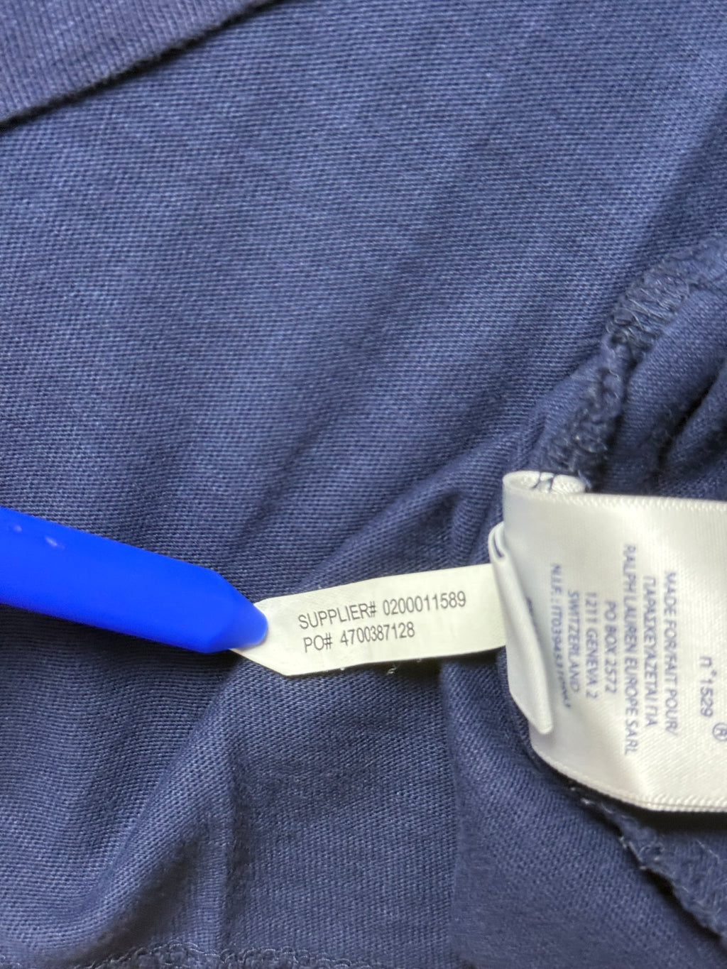 Ralph Lauren Blaues T-Shirt (S)   *Gebraucht - Ausgezeichnet