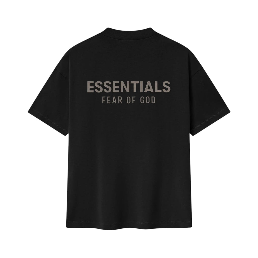 Essentials Classic Tee Schwarz (HW25)