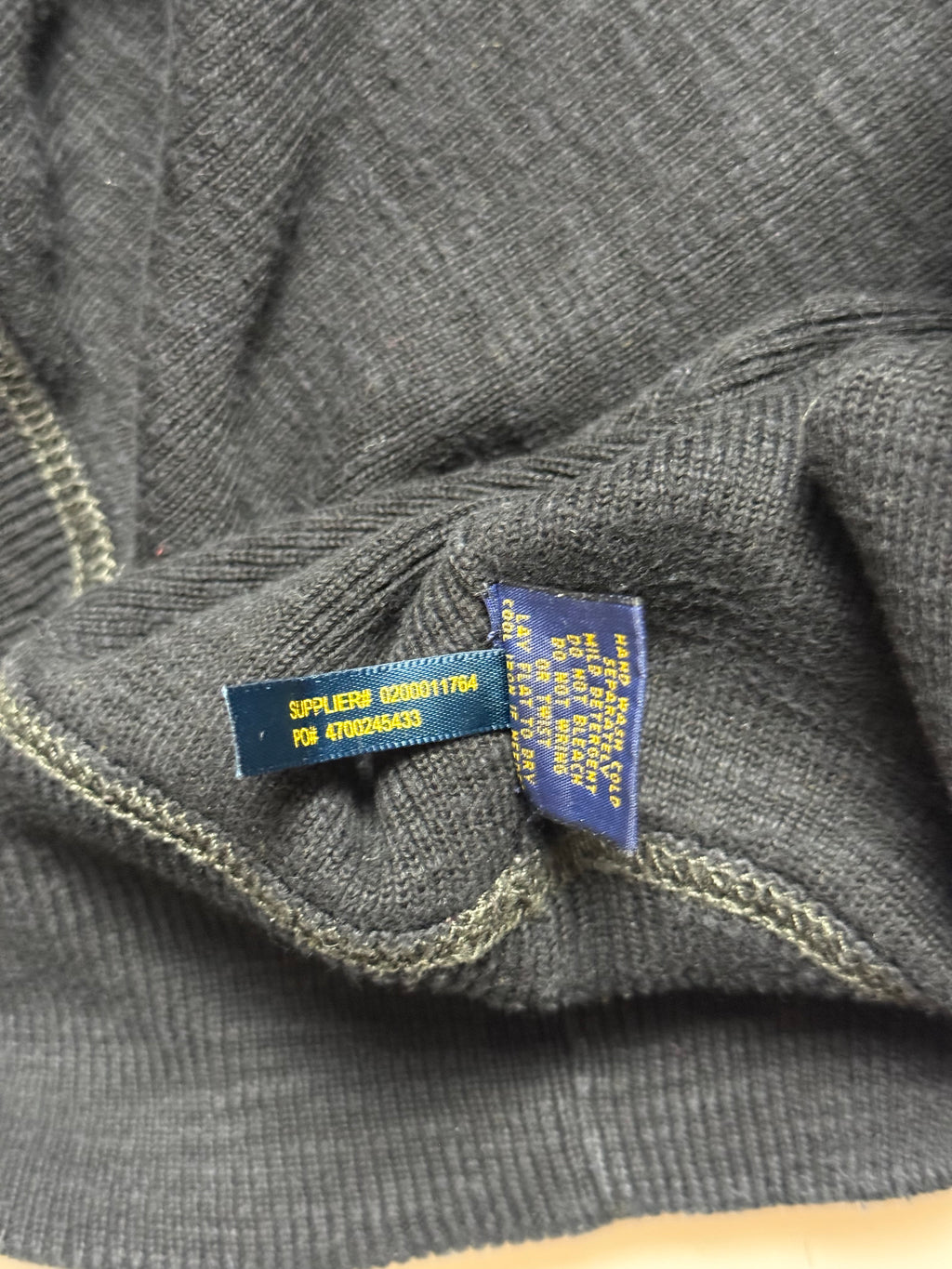Ralph Lauren Quarter Zip Sweater (XXL) *Használt - Kiváló