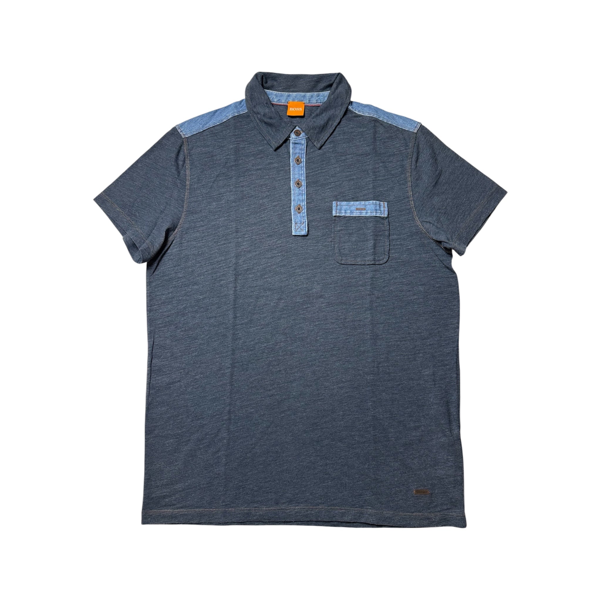 Hugo Boss Grey Polo Shirt (L)      *Használt - Kiváló