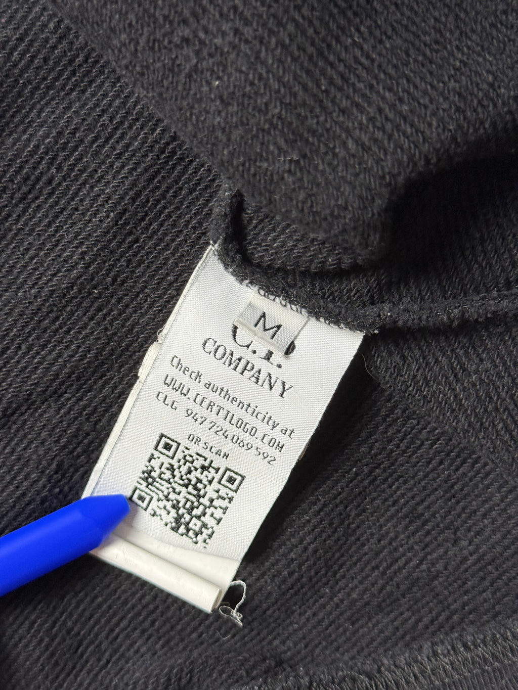 C.P. Company Schwarzer Pullover (M) *Gebraucht - Sehr gut