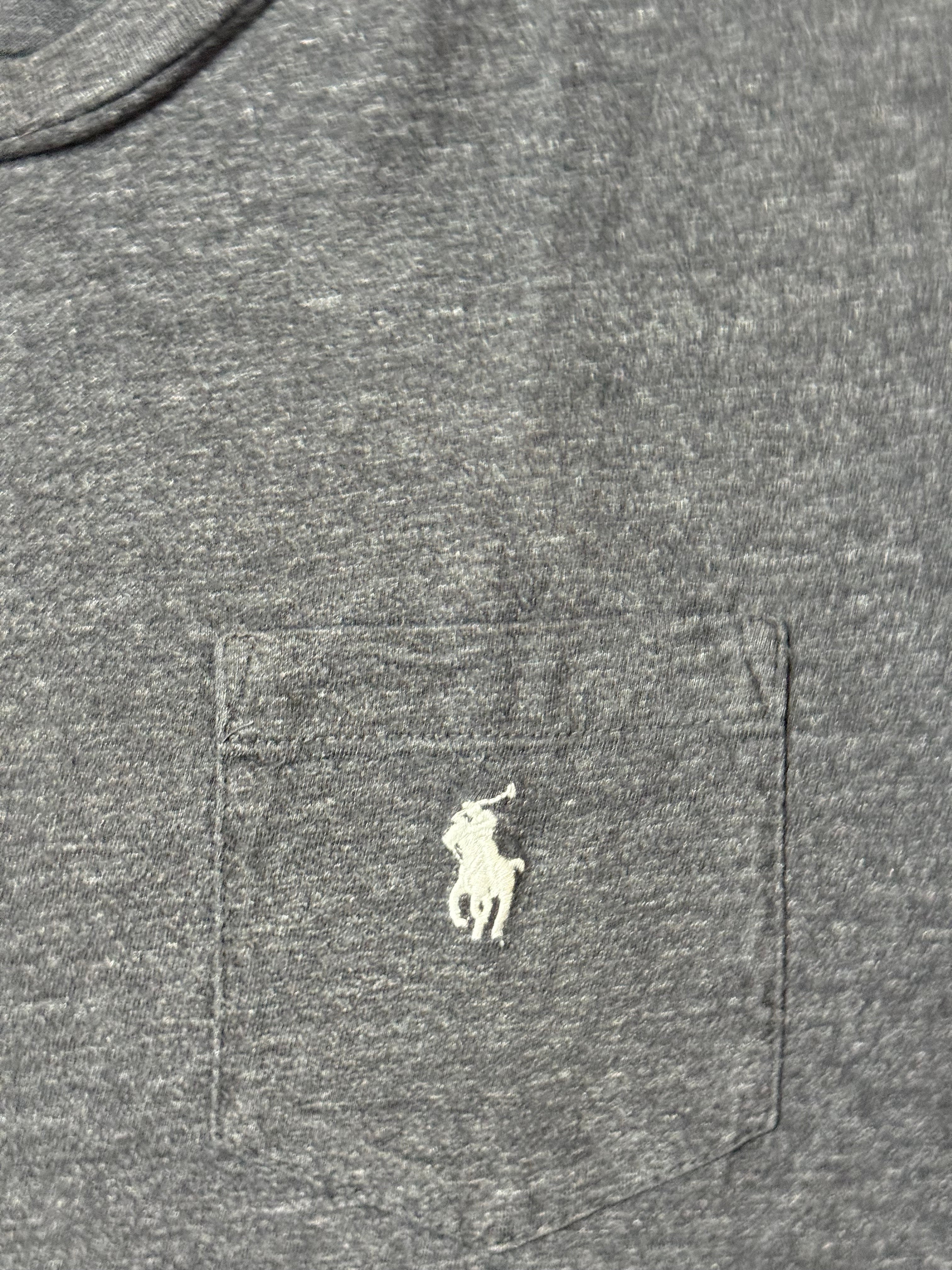 Ralph Lauren Grey T-Shirt (L)         Használt - Kiváló
