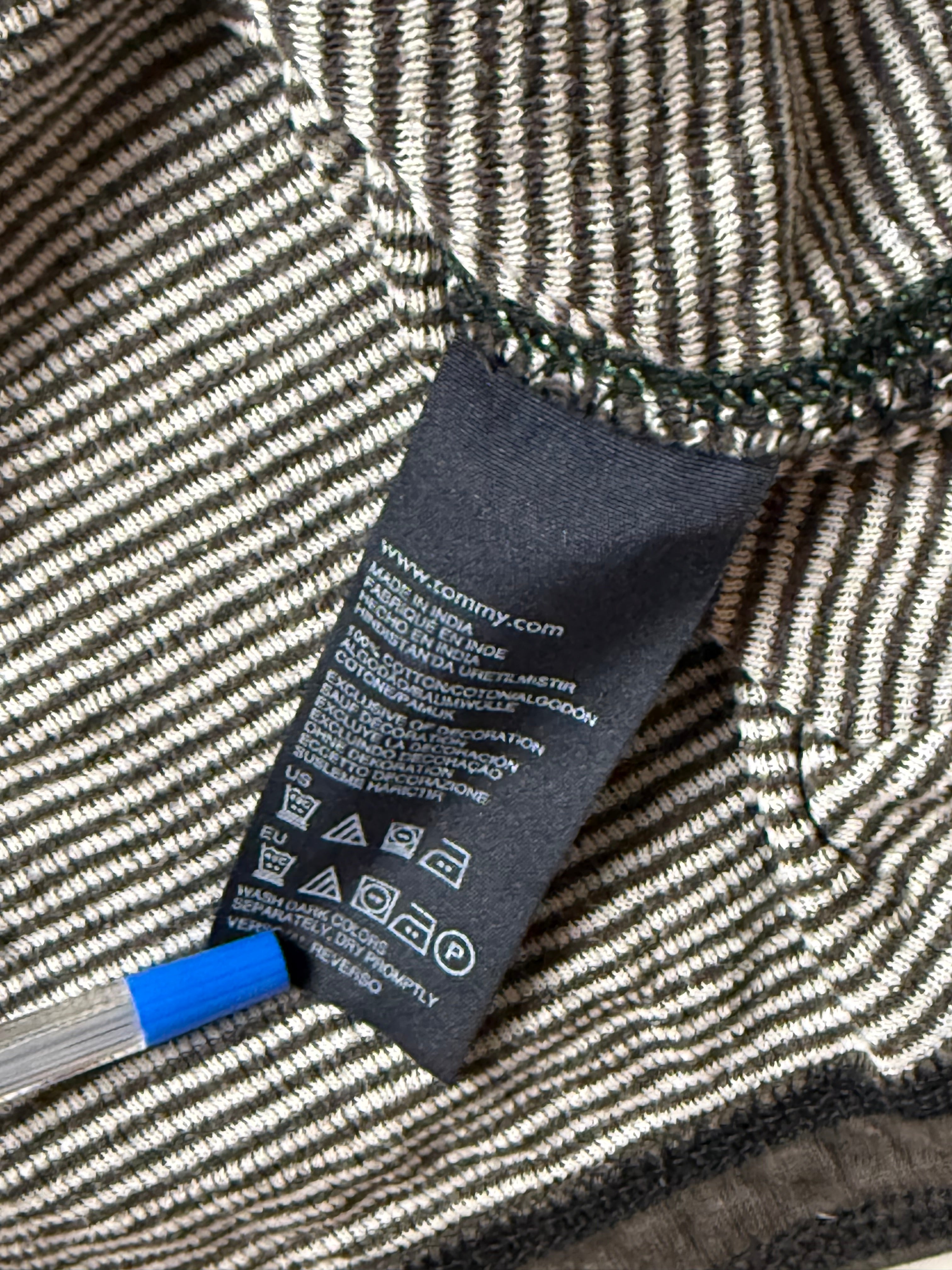 Tommy Hilfiger Henley Sweater (L)    *Használt - Kiváló