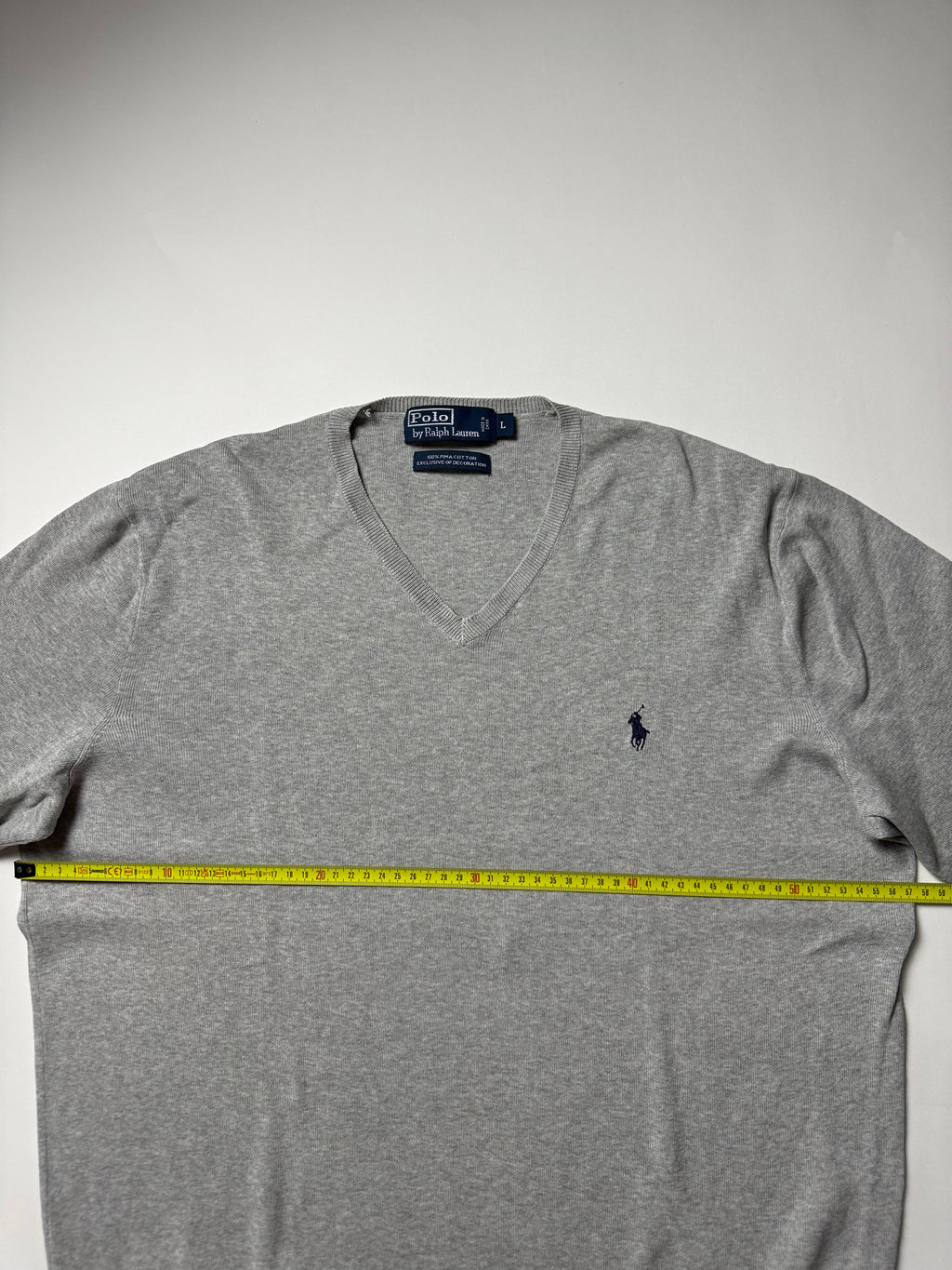 Ralph Lauren Grauer Pullover (L)     *Gebraucht - Ausgezeichnet