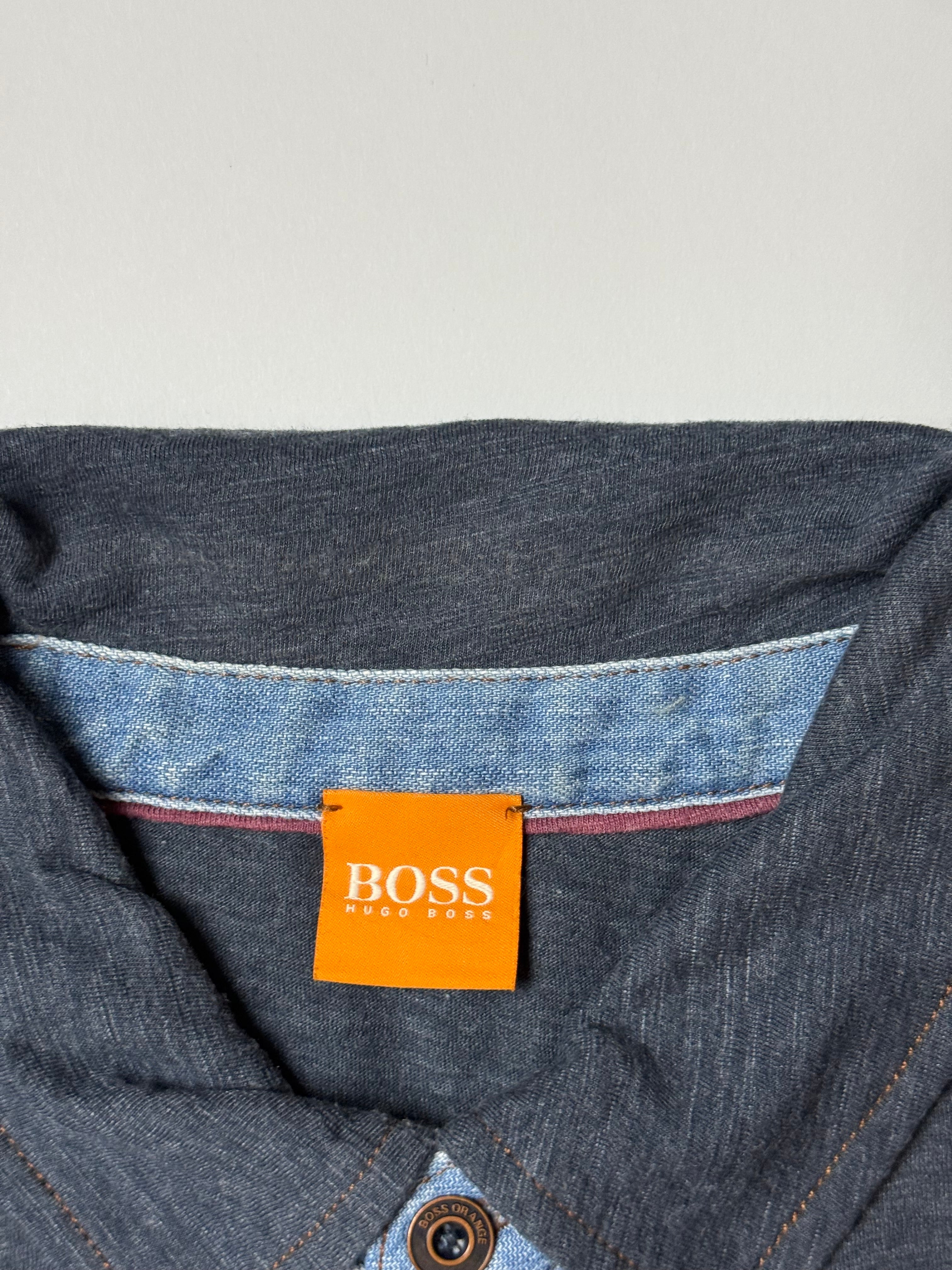Hugo Boss Grey Polo Shirt (L)      *Használt - Kiváló
