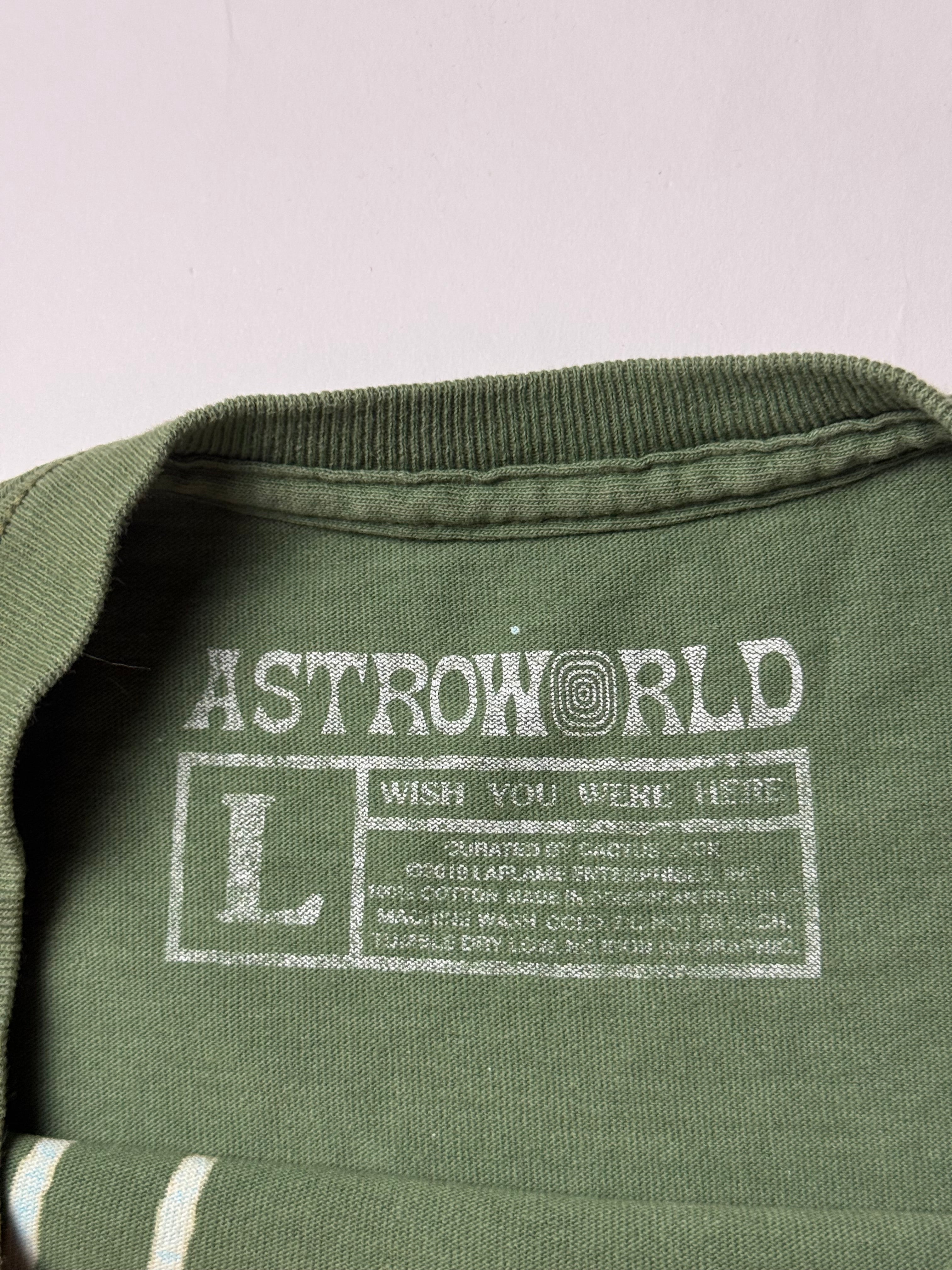 Travis Scott Astroworld T-Shirt (L) *Gebraucht - Ausgezeichnet