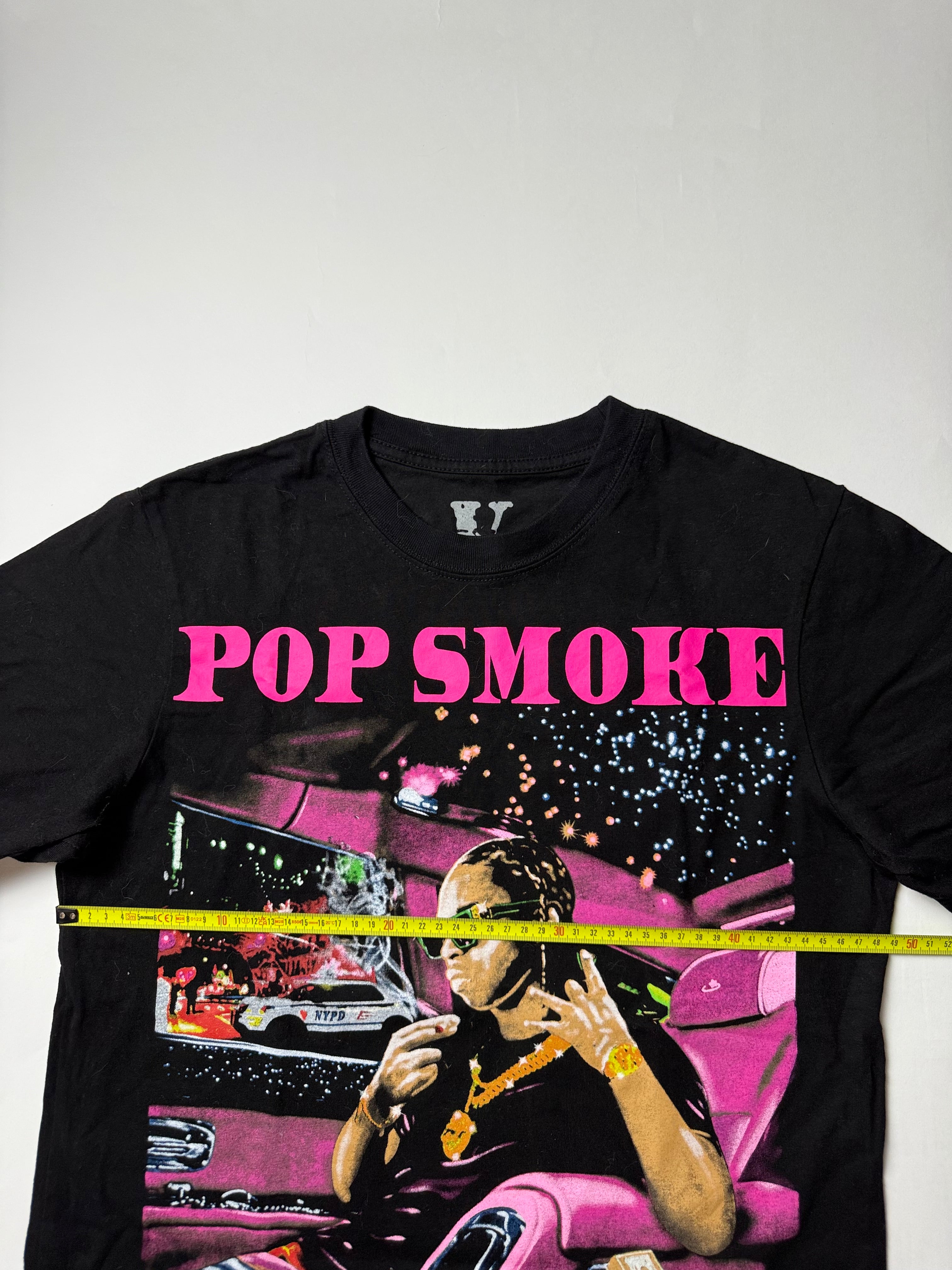 Vlone x Pop Smoke NYC T-Shirt (S)      *Gebraucht - Ausgezeichnet