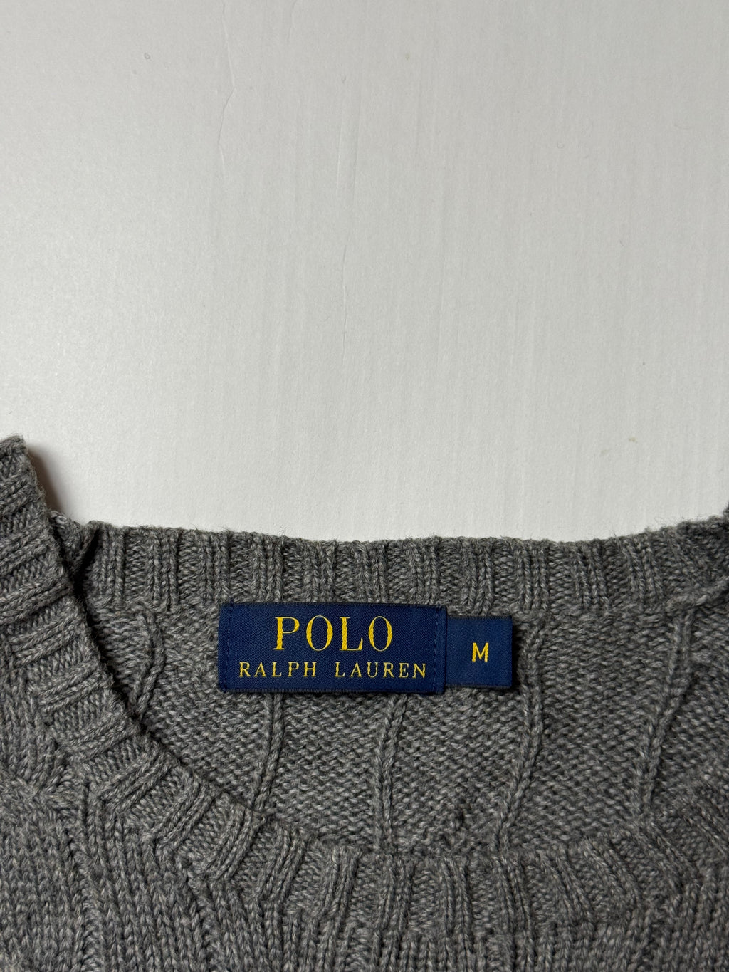 Polo Ralph Lauren Cable Knit Sweater (M) *Gebraucht - Ausgezeichnet
